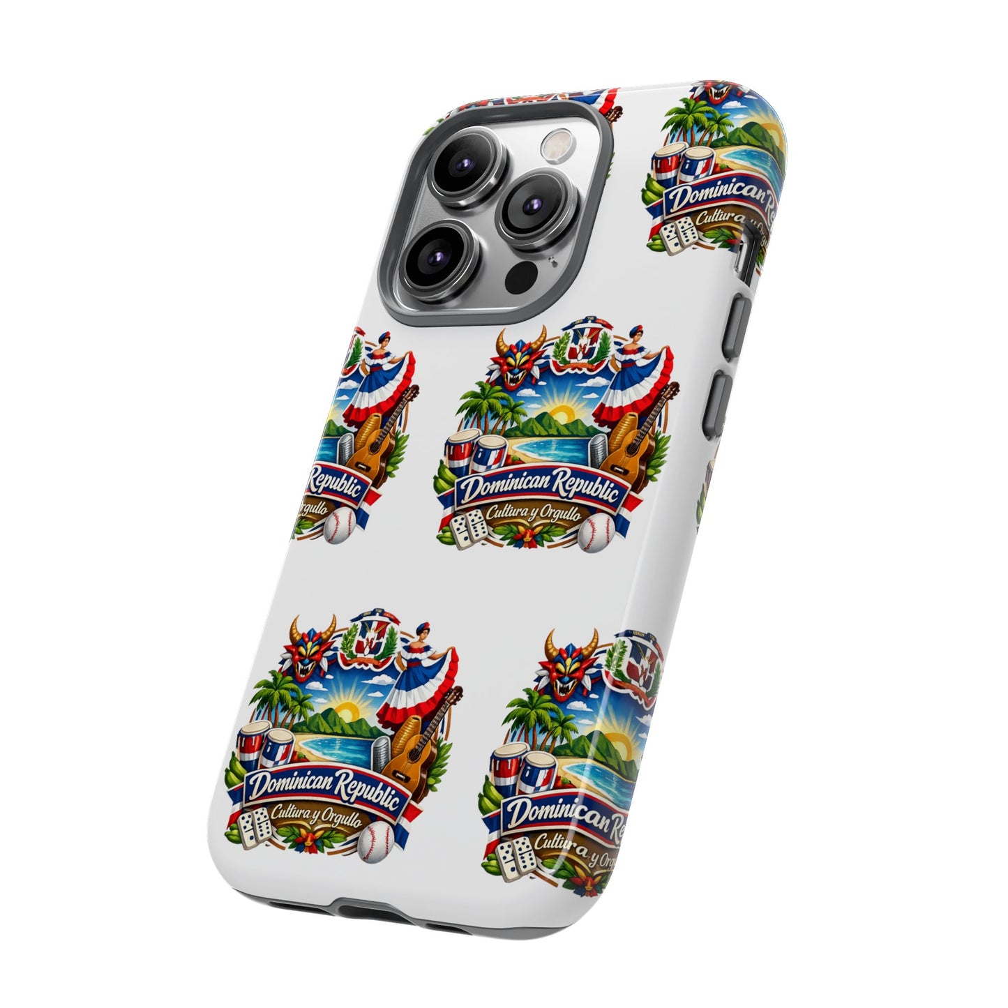 Dominican Republic Tropical Patriot Travel iPhone Cover