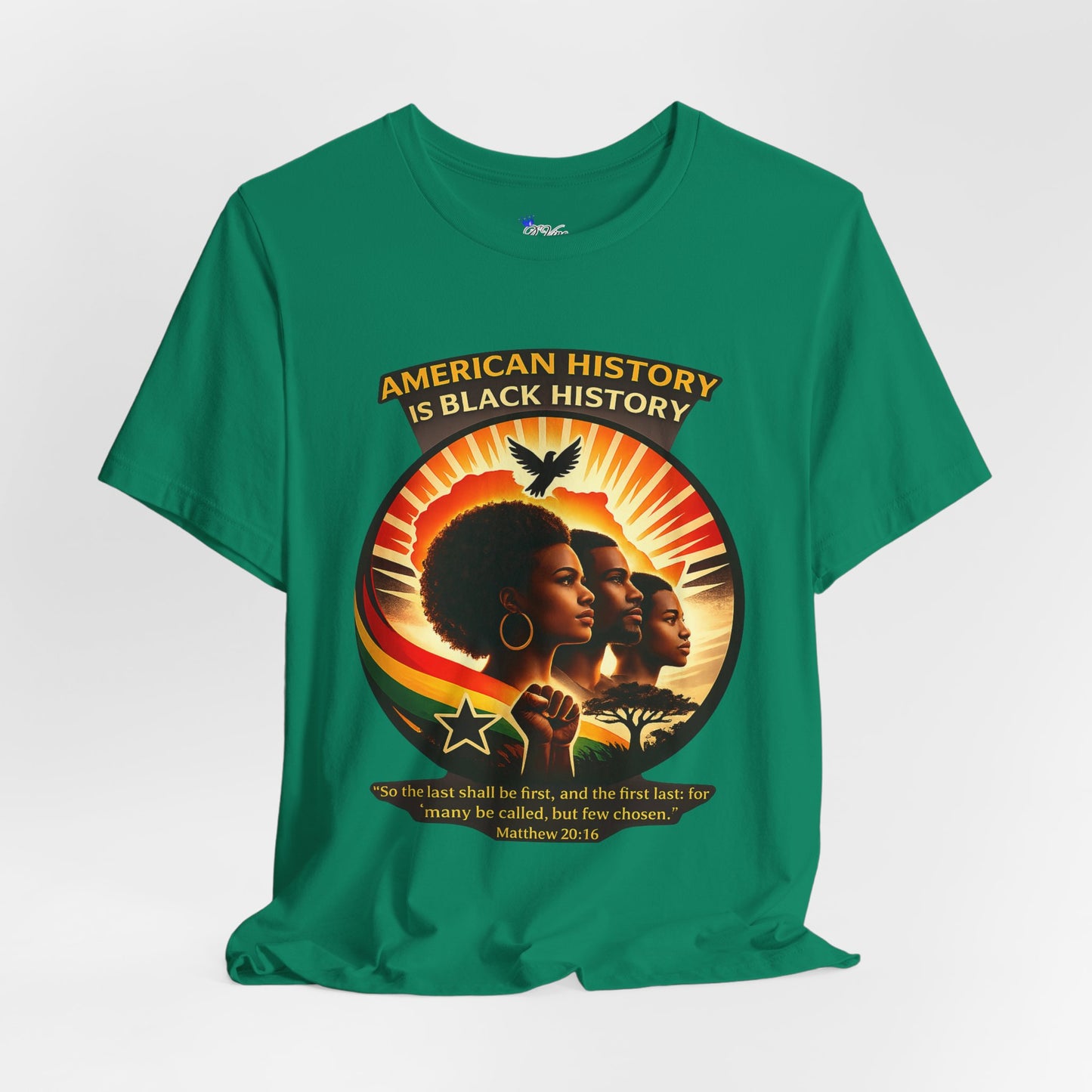 History Tee — "American History Is Black History" Graphic T-Shirt