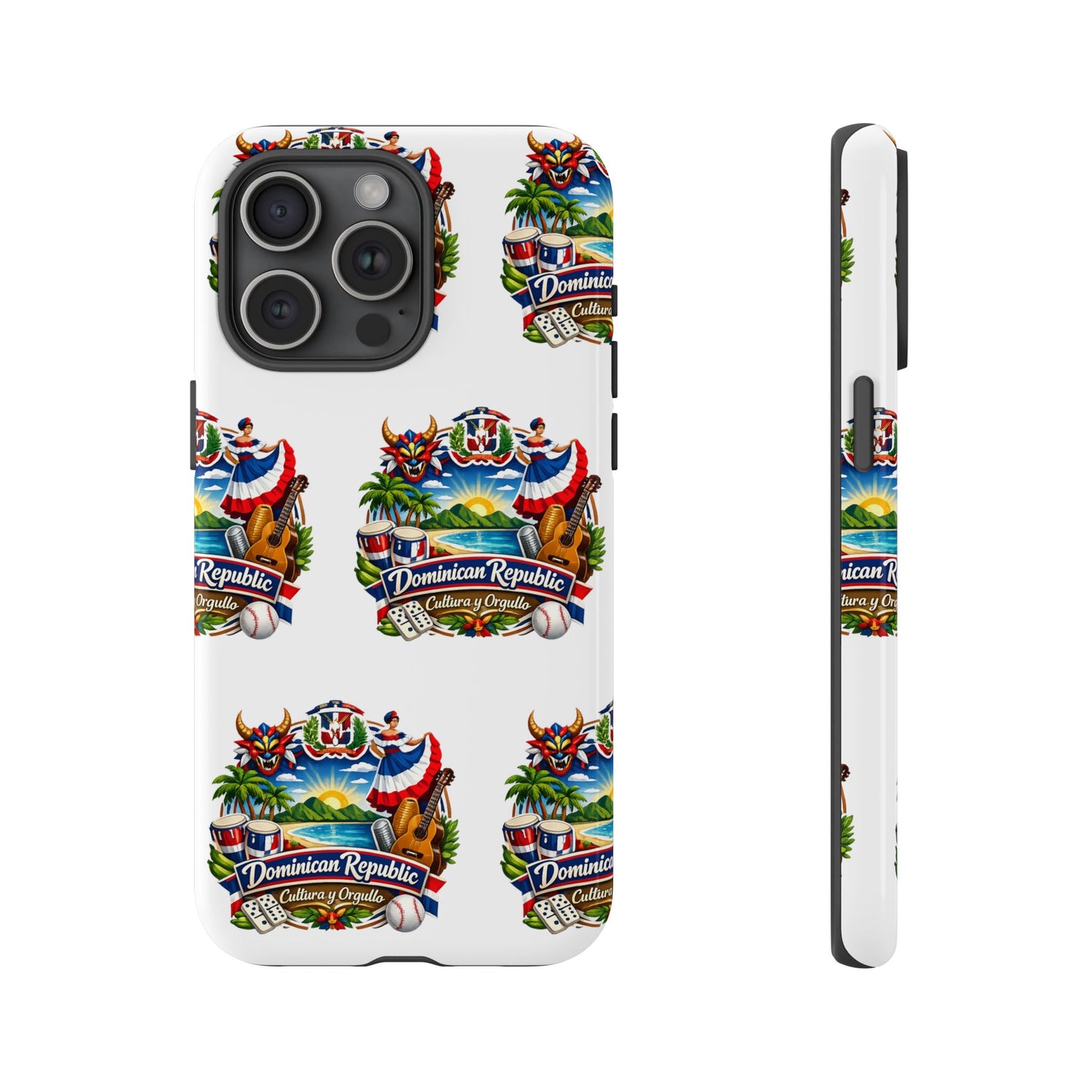 Dominican Republic Tropical Patriot Travel iPhone Cover