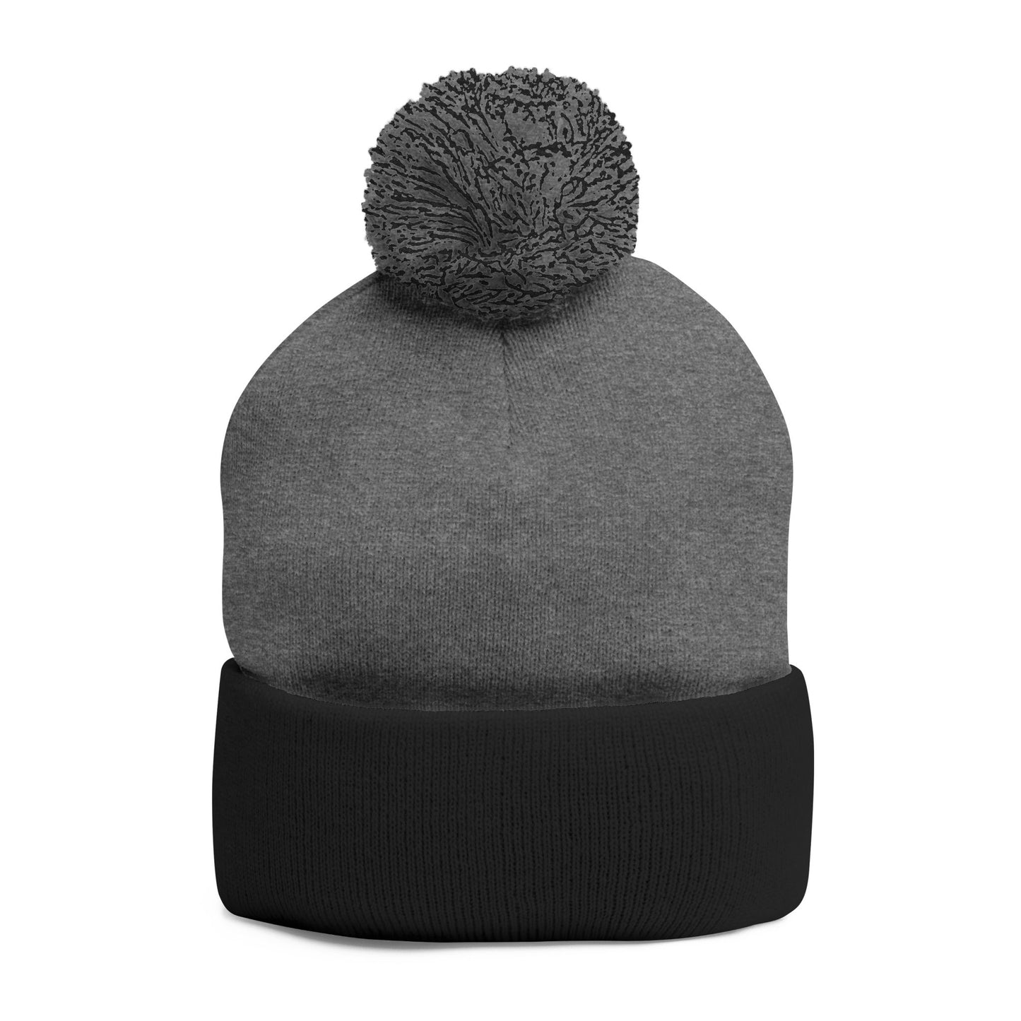 DVine Dvor Embroidered Pom-Pom Beanie