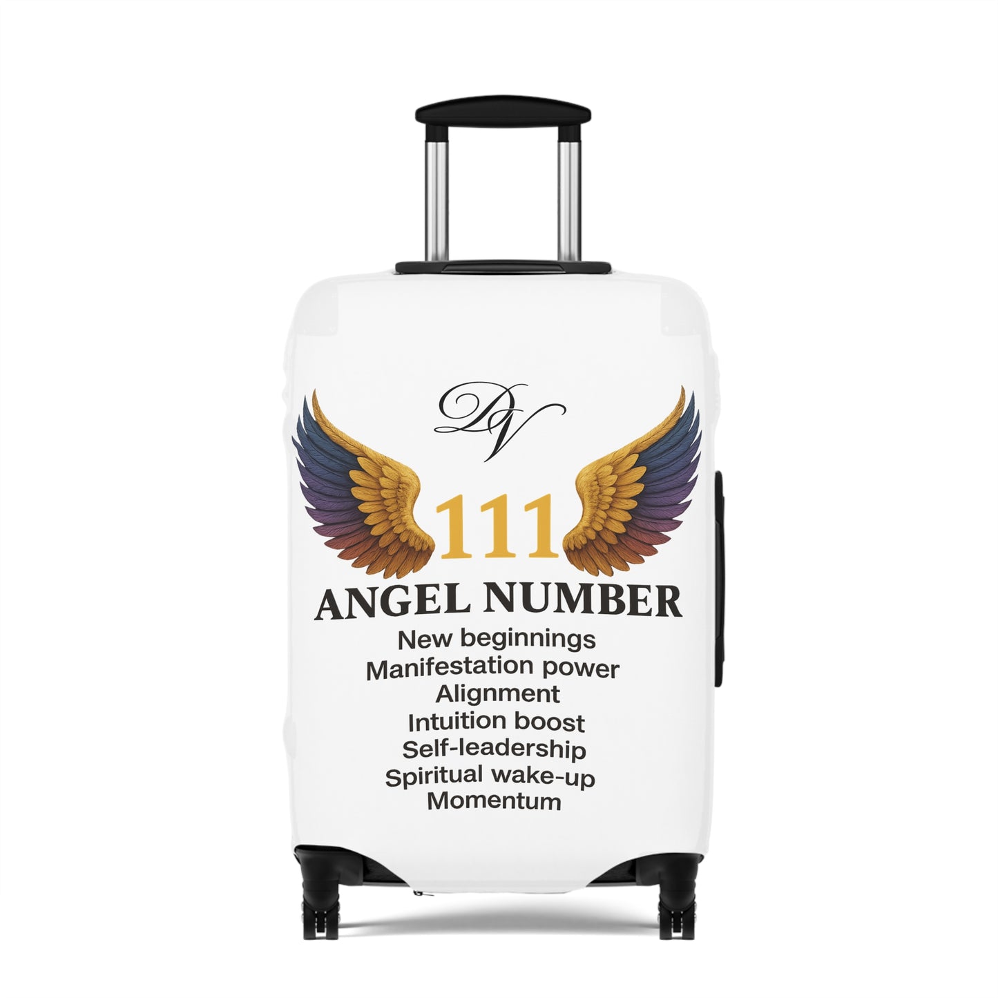 111 Angel Number Luggage Cover