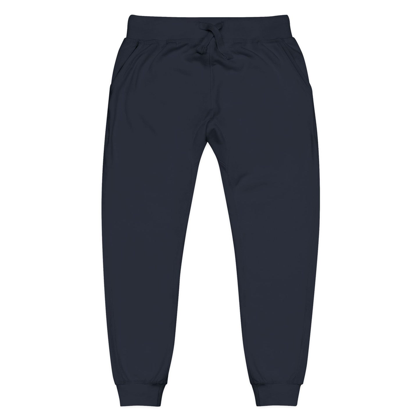 Embroidered Monogram Fleece Sweatpants — Cozy Coral Joggers