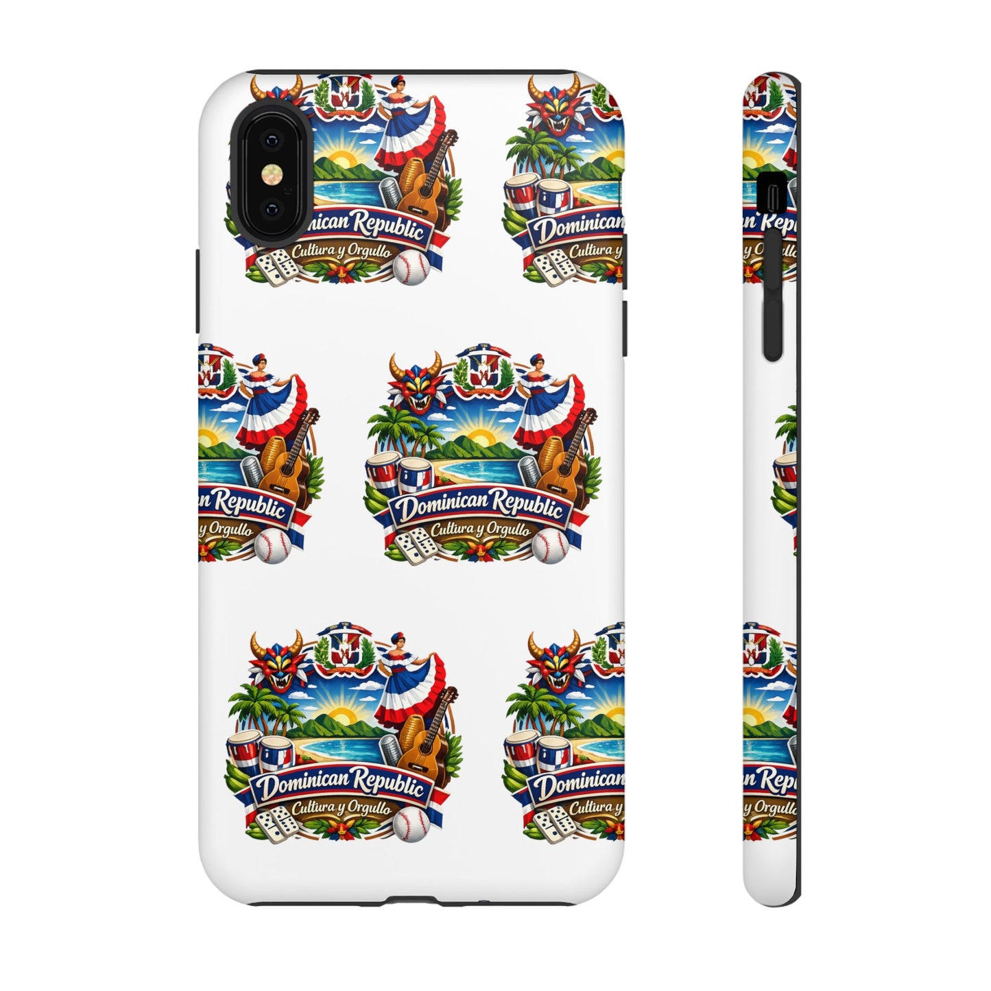 Dominican Republic Tropical Patriot Travel iPhone Cover