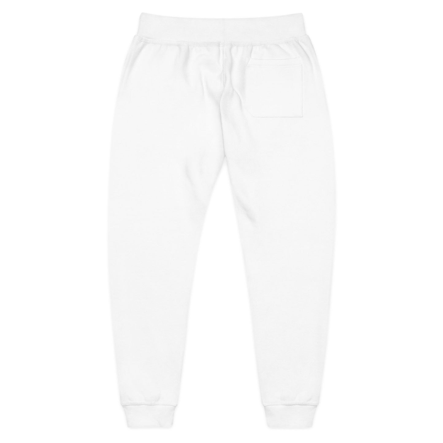 Embroidered Monogram Fleece Sweatpants — Cozy Coral Joggers