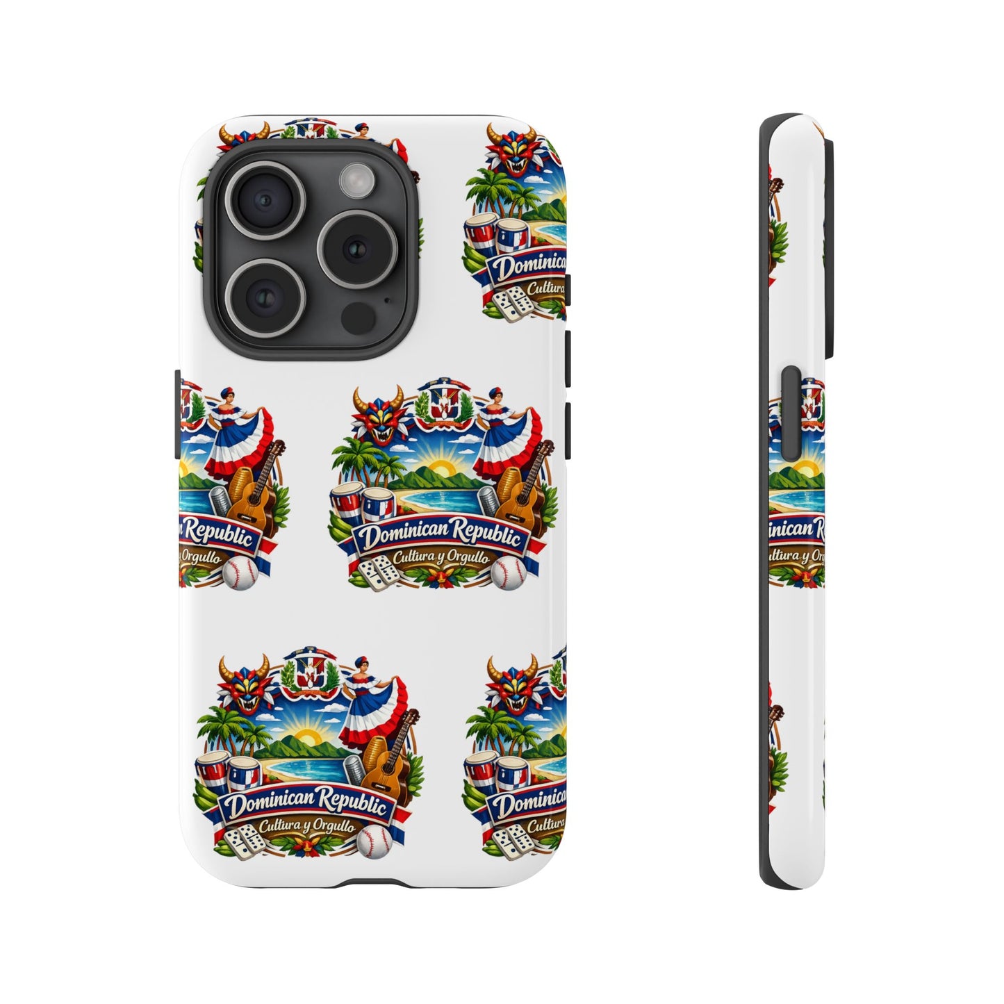 Dominican Republic Tropical Patriot Travel iPhone Cover