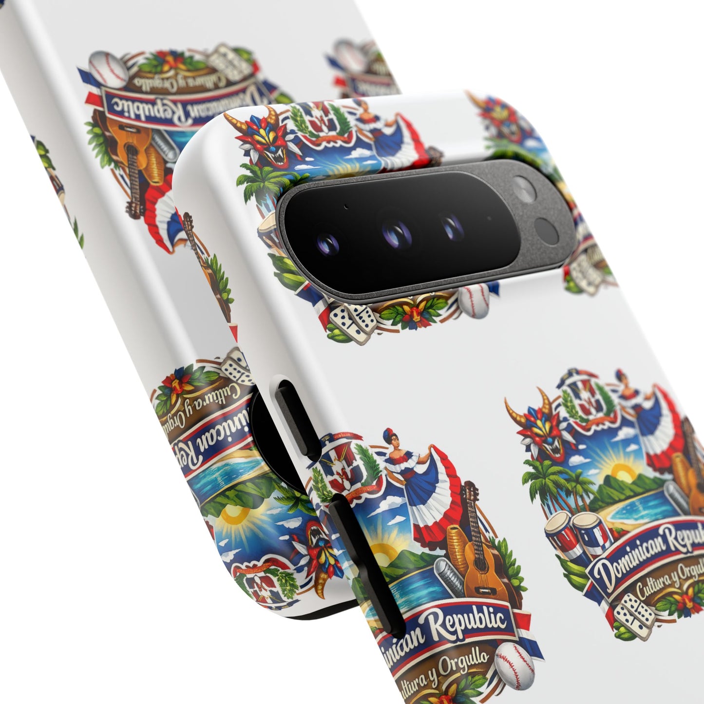 Dominican Republic Tropical Patriot Travel iPhone Cover