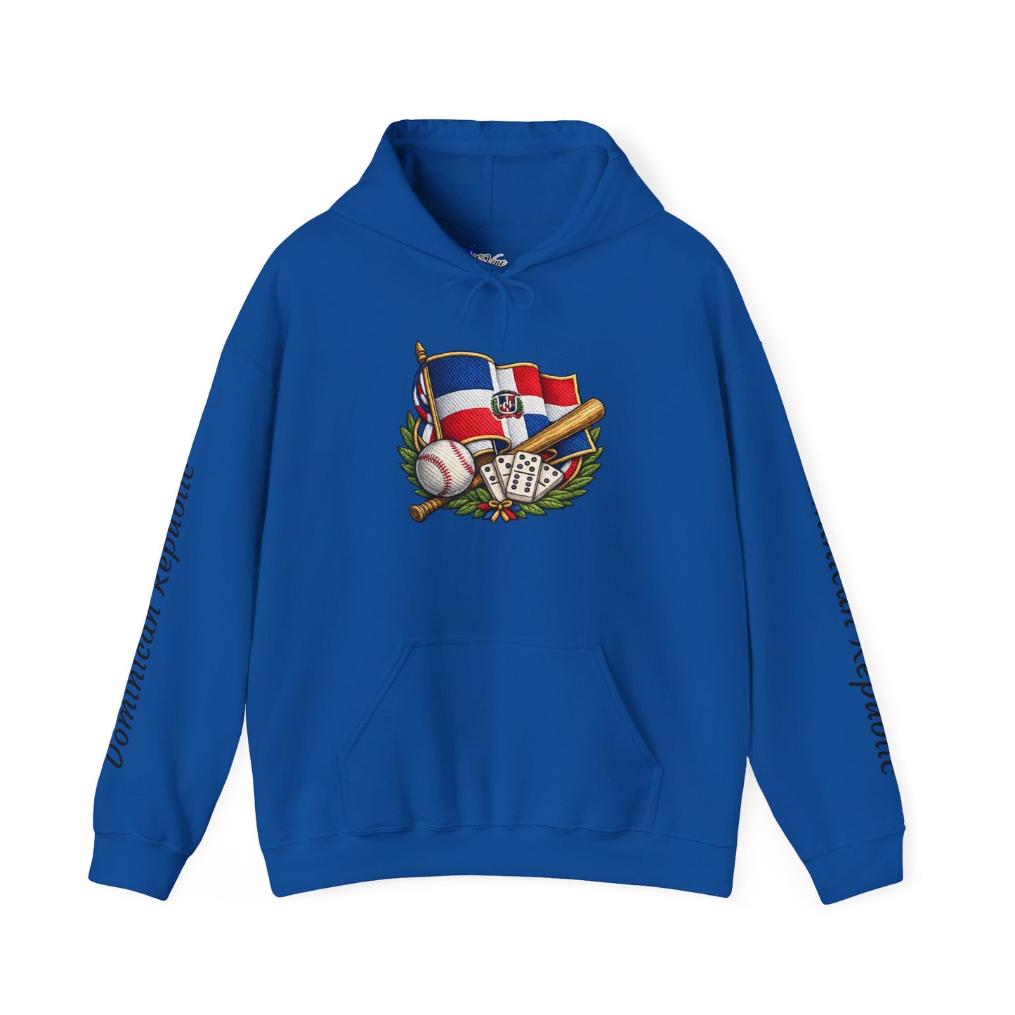 Dominican Republic Flag Hoodie Pullover