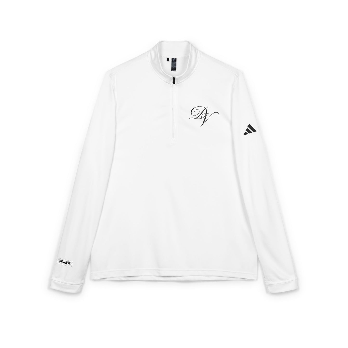 Adidas DVine DVor Embroidered Monogram Quarter-Zip Pullover