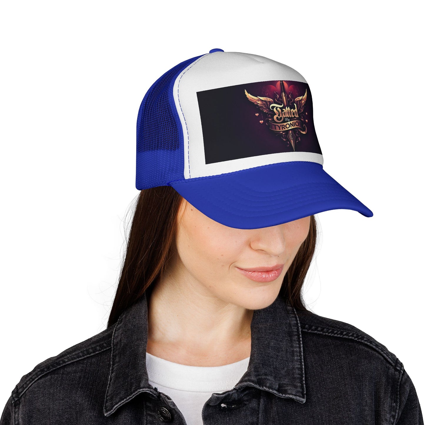 Tatted By Tyronio Winged Crest Trucker Cap