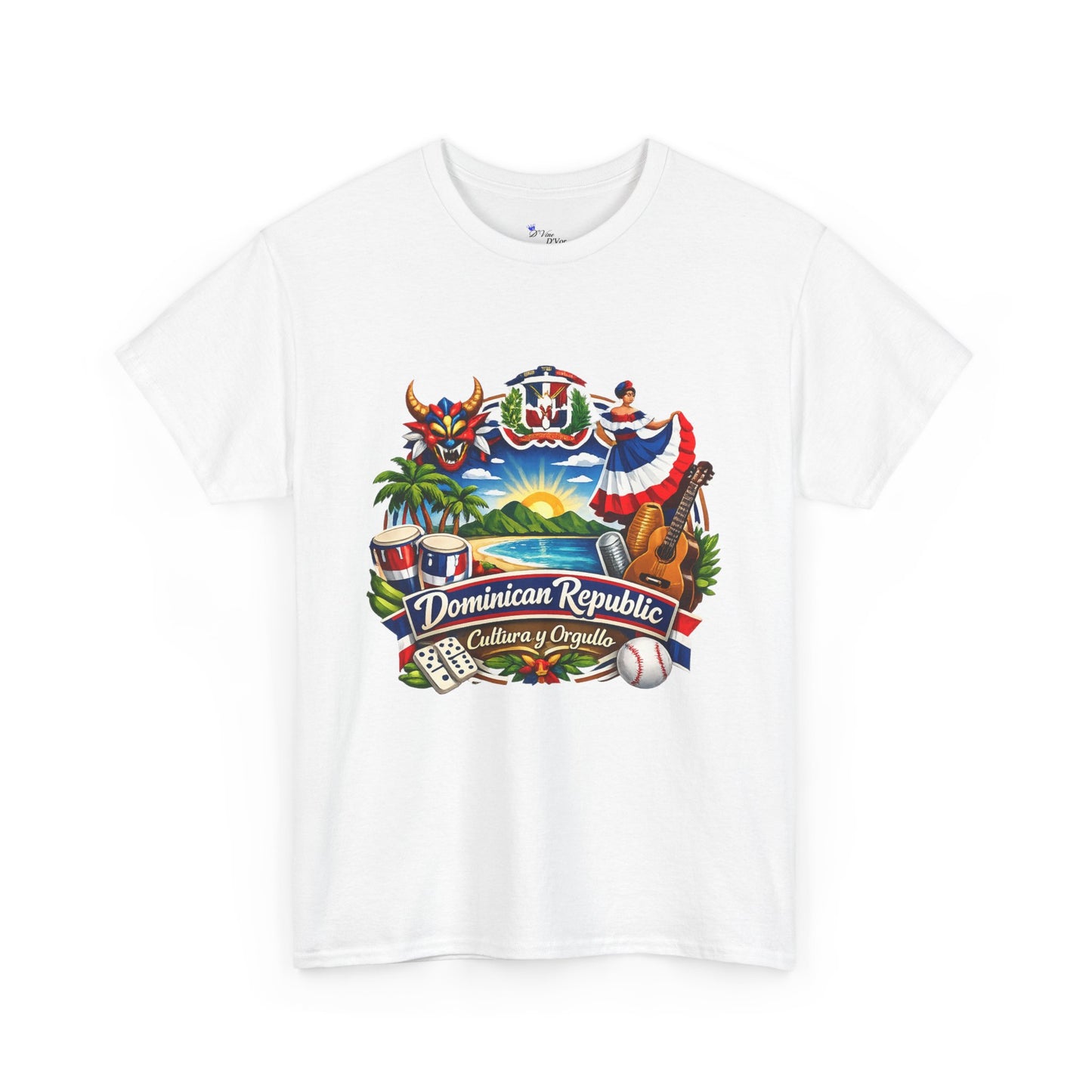 Dominican Republic and Its Culture & People Graphic T Shirt