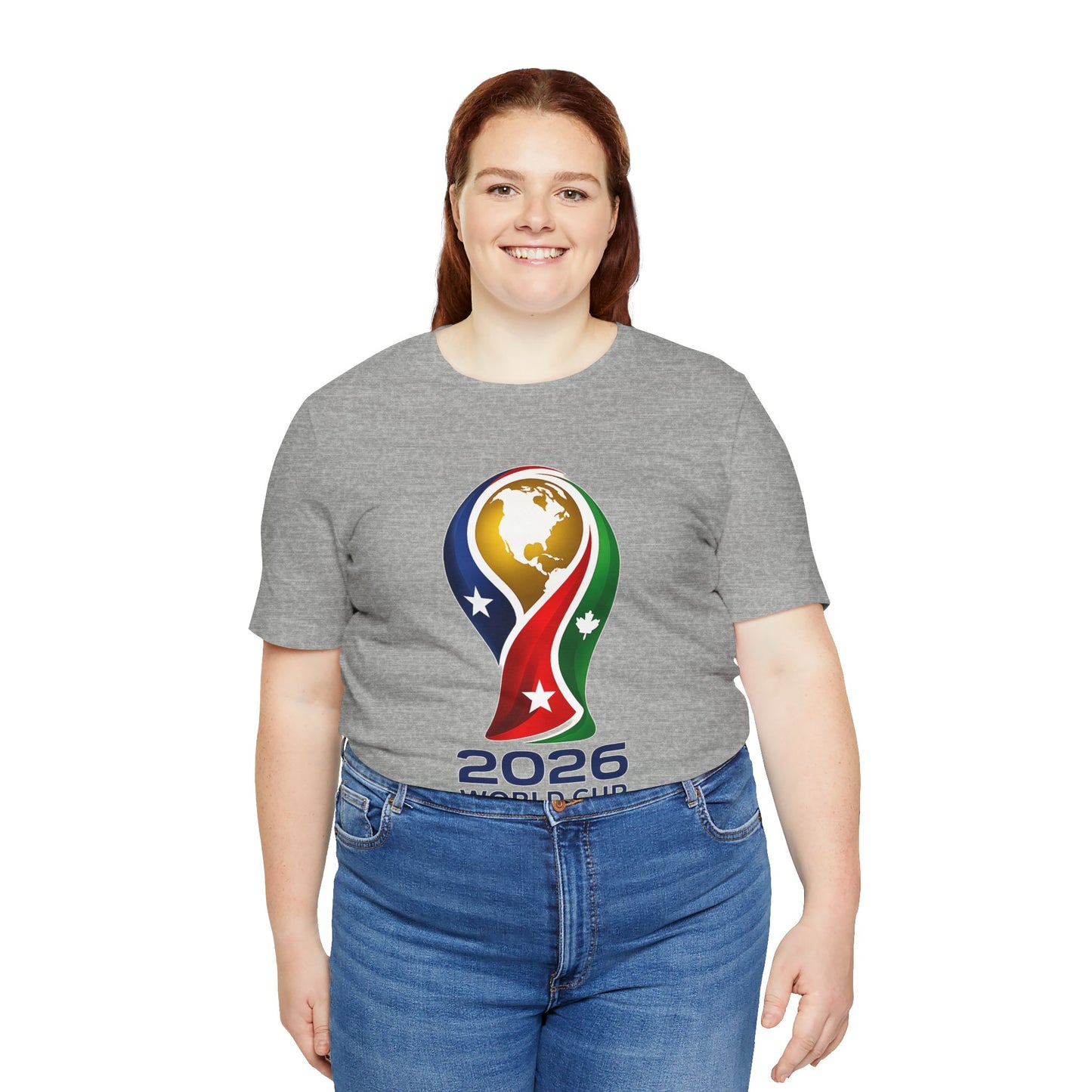2026 World Cup Logo T‑Shirt – USA / Canada / Mexico Soccer Tee