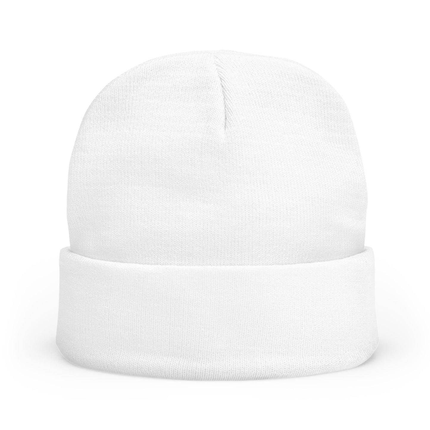 Embroidered Knit Beanie DVine DVor Script Winter Hat
