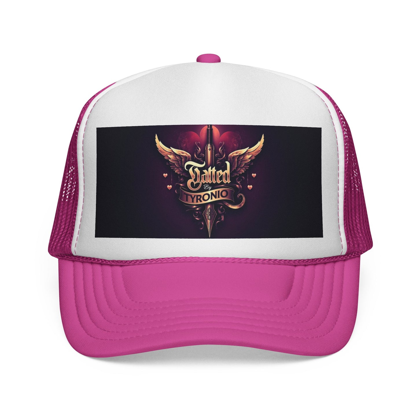 Tatted By Tyronio Winged Crest Trucker Cap