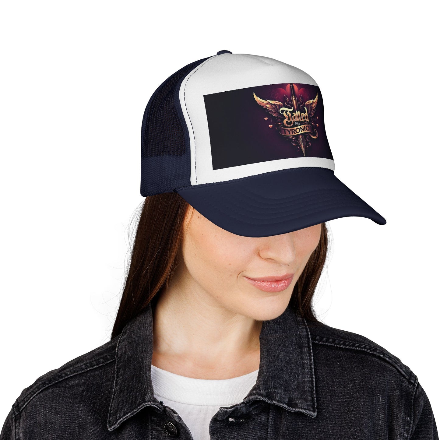 Tatted By Tyronio Winged Crest Trucker Cap