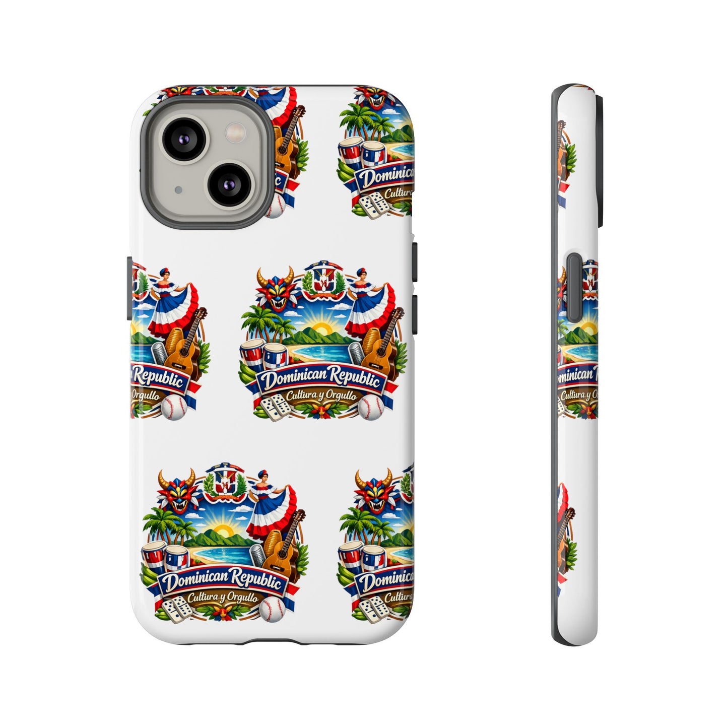 Dominican Republic Tropical Patriot Travel iPhone Cover