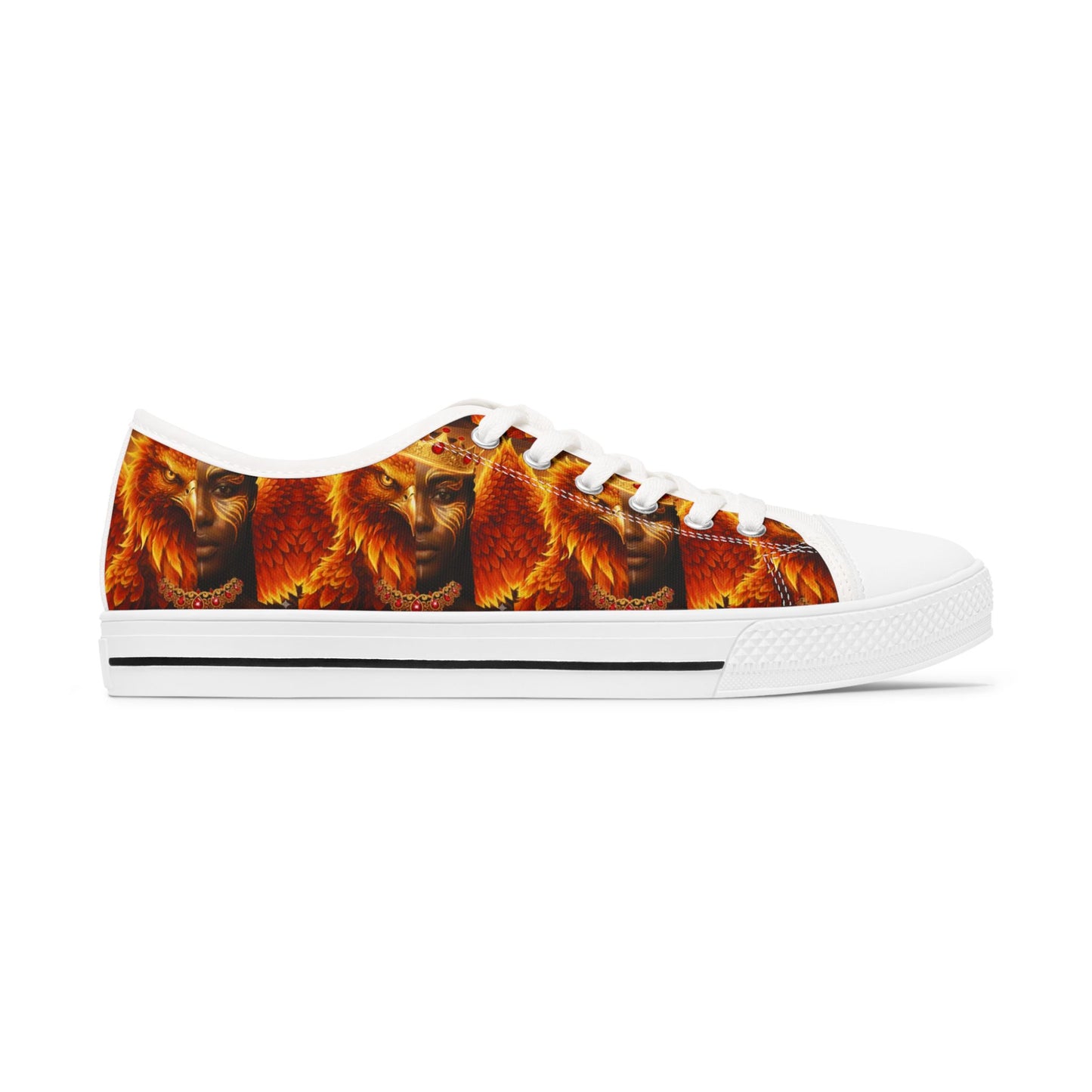 DV Low Top Sneakers Phoenix Queen I Rise Women’s Canvas Shoes