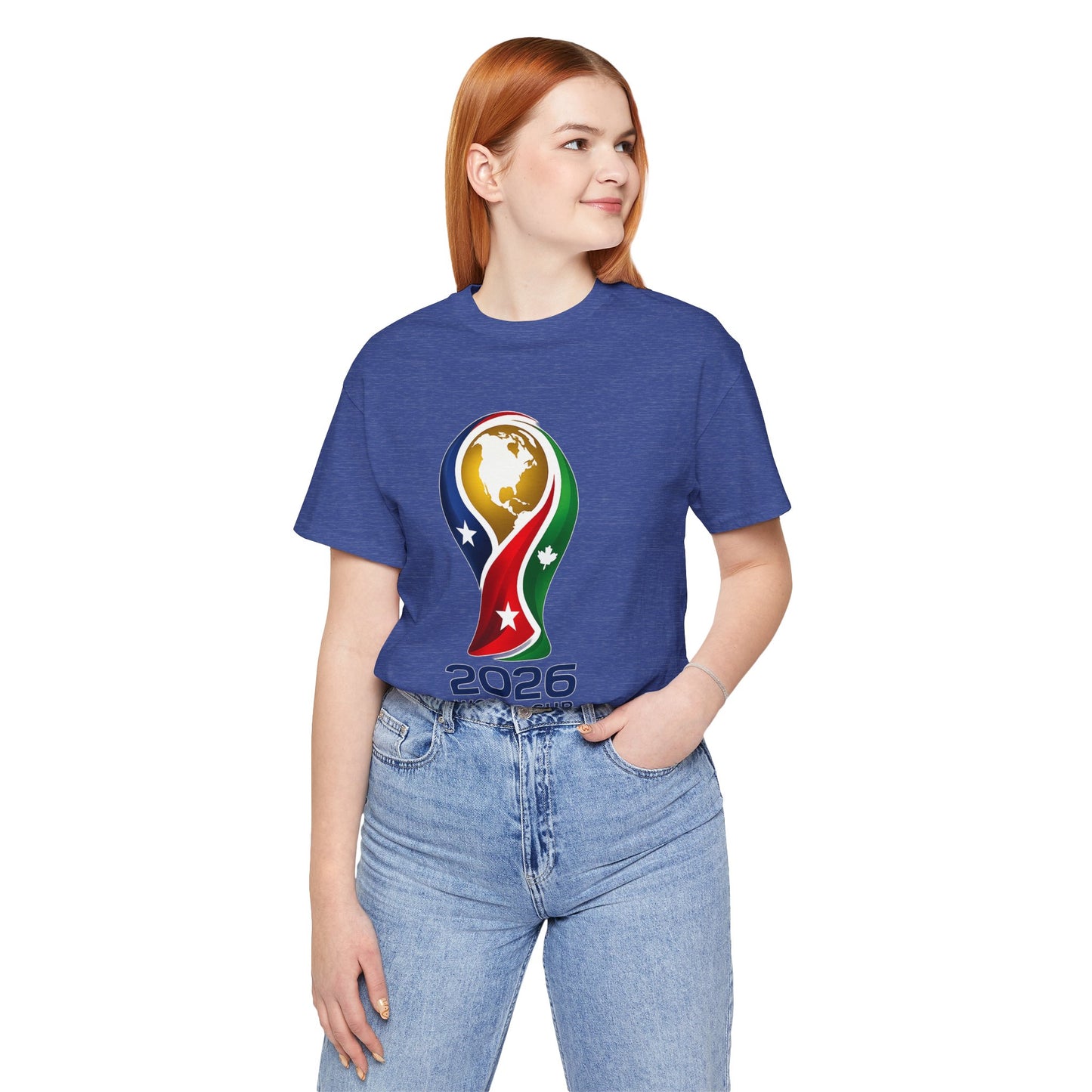 2026 World Cup Logo T‑Shirt – USA / Canada / Mexico Soccer Tee