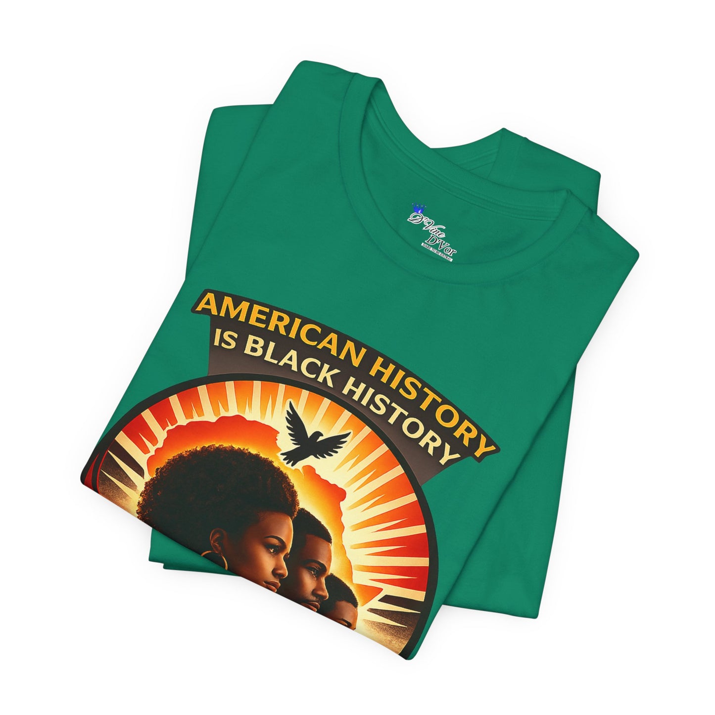 History Tee — "American History Is Black History" Graphic T-Shirt