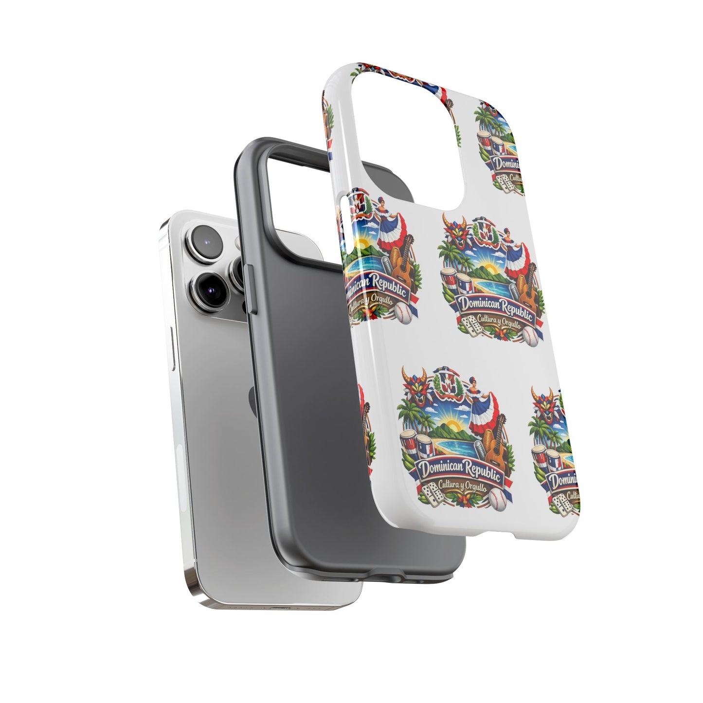 Dominican Republic Tropical Patriot Travel iPhone Cover