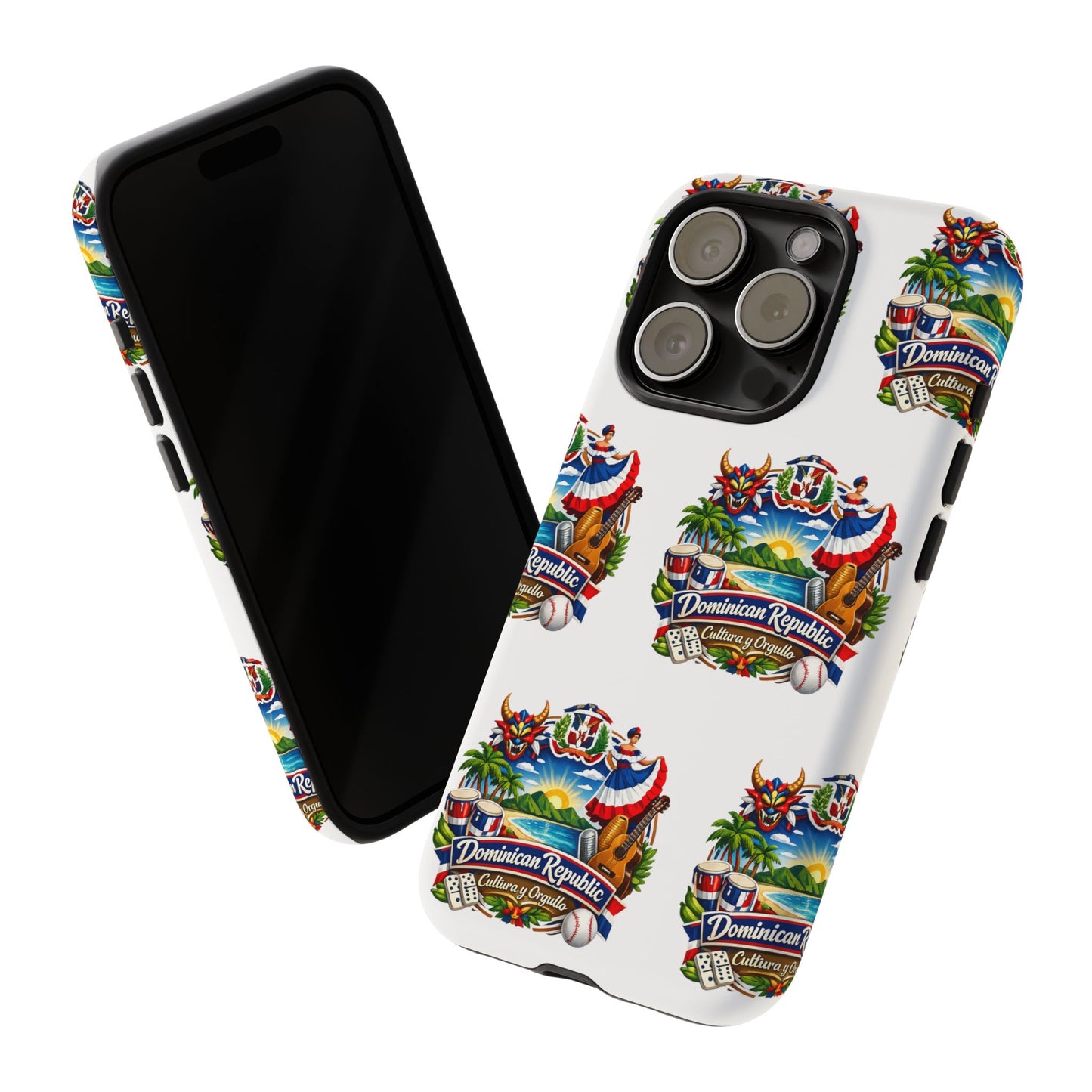 Dominican Republic Tropical Patriot Travel iPhone Cover