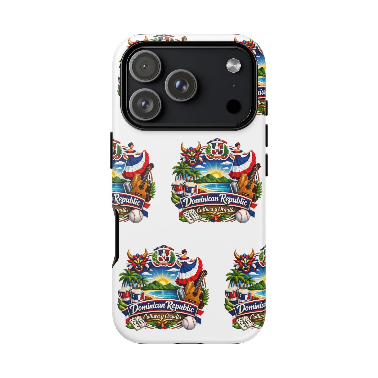 Dominican Republic Tropical Patriot Travel iPhone Cover