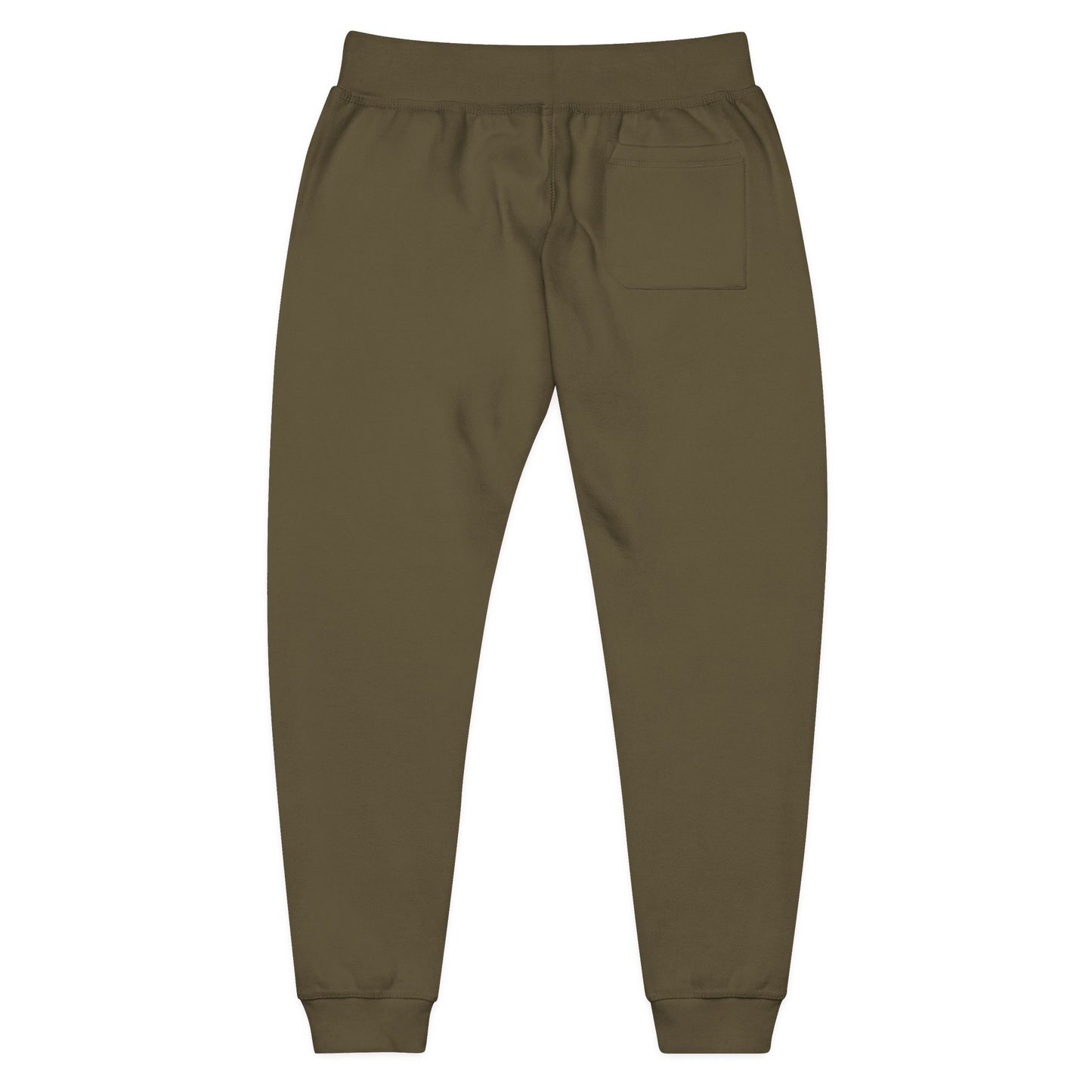 Embroidered Monogram Fleece Sweatpants — Cozy Coral Joggers