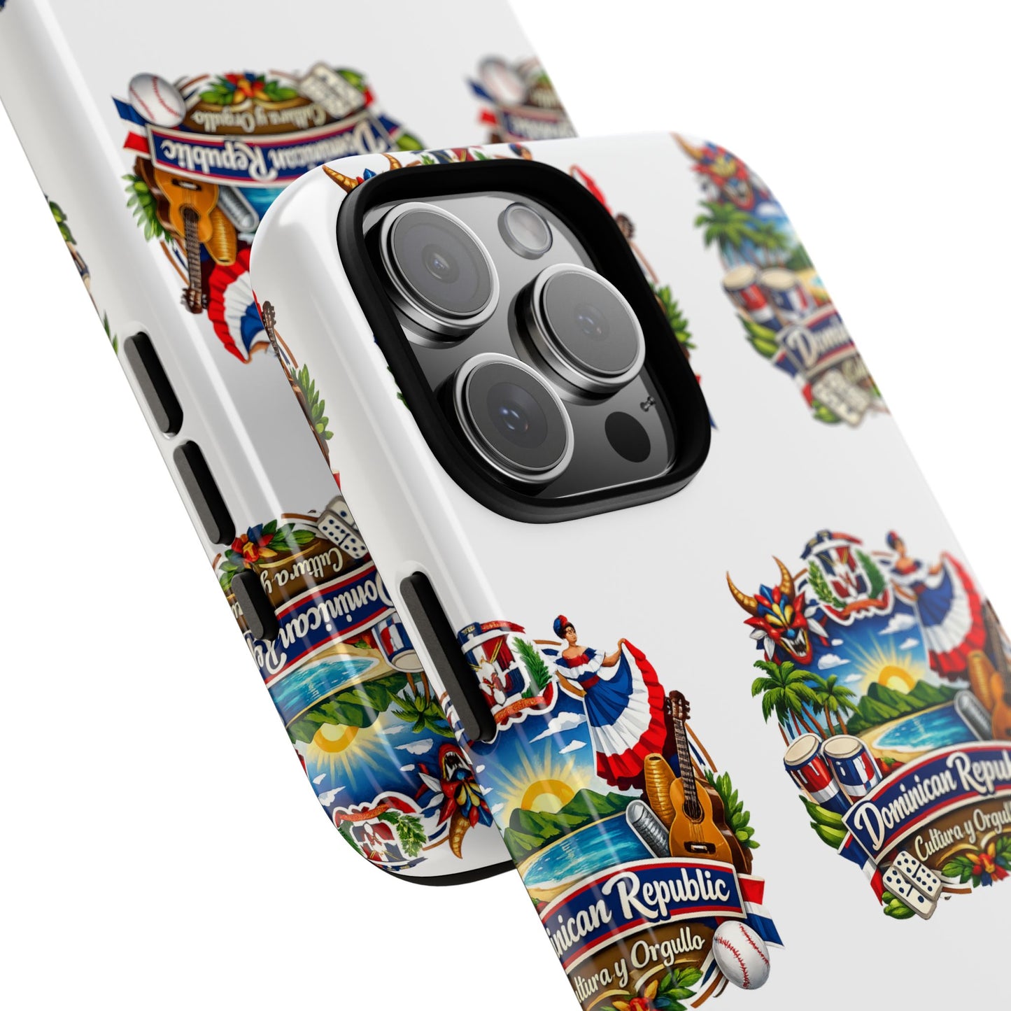 Dominican Republic Tropical Patriot Travel iPhone Cover