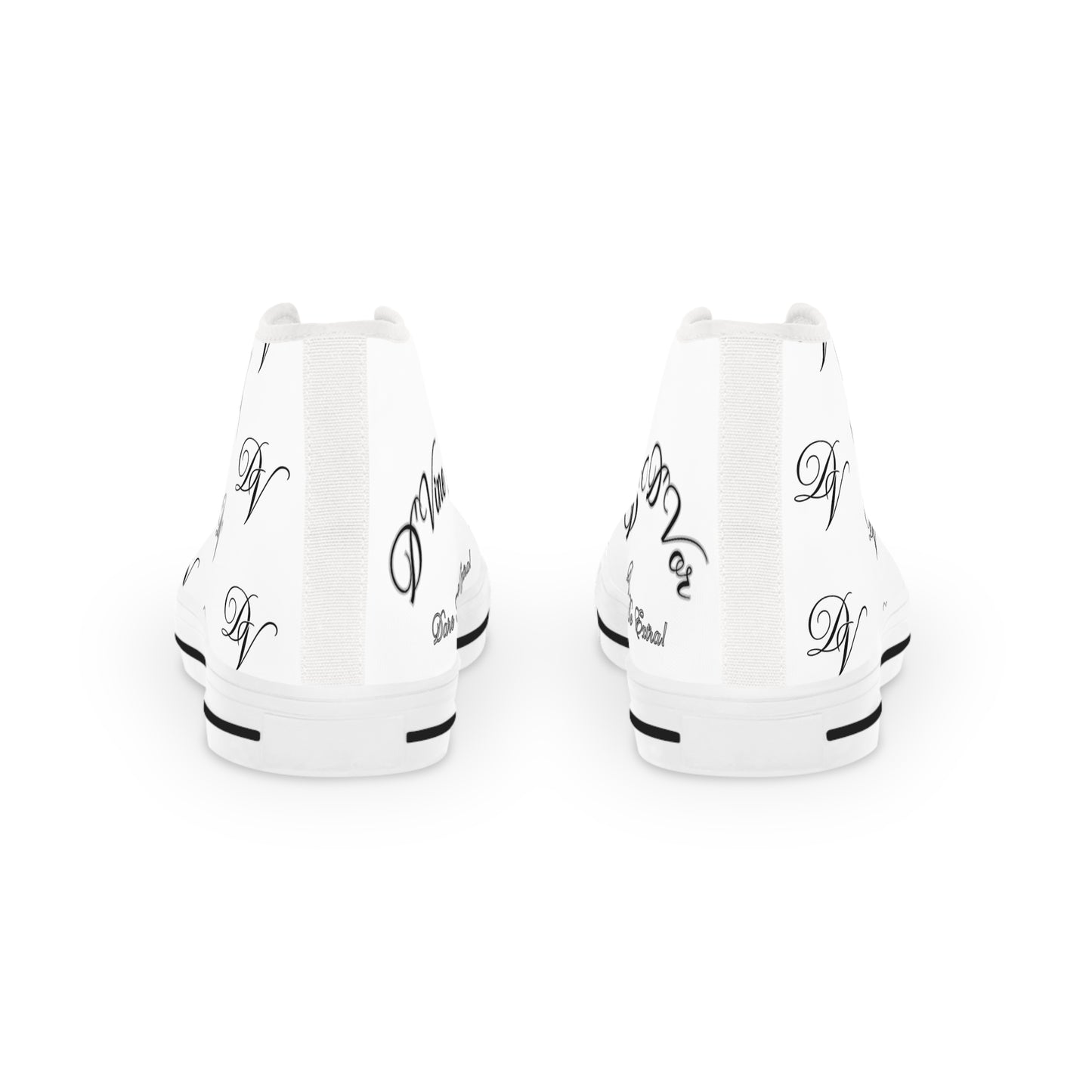 DVine DVor  DV Monogram Script High Top Men Sneakers
