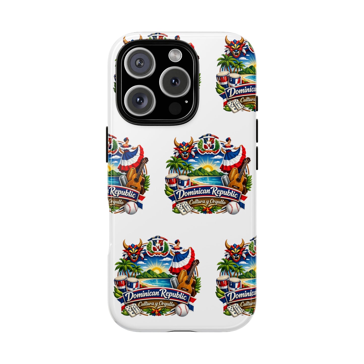 Dominican Republic Tropical Patriot Travel iPhone Cover