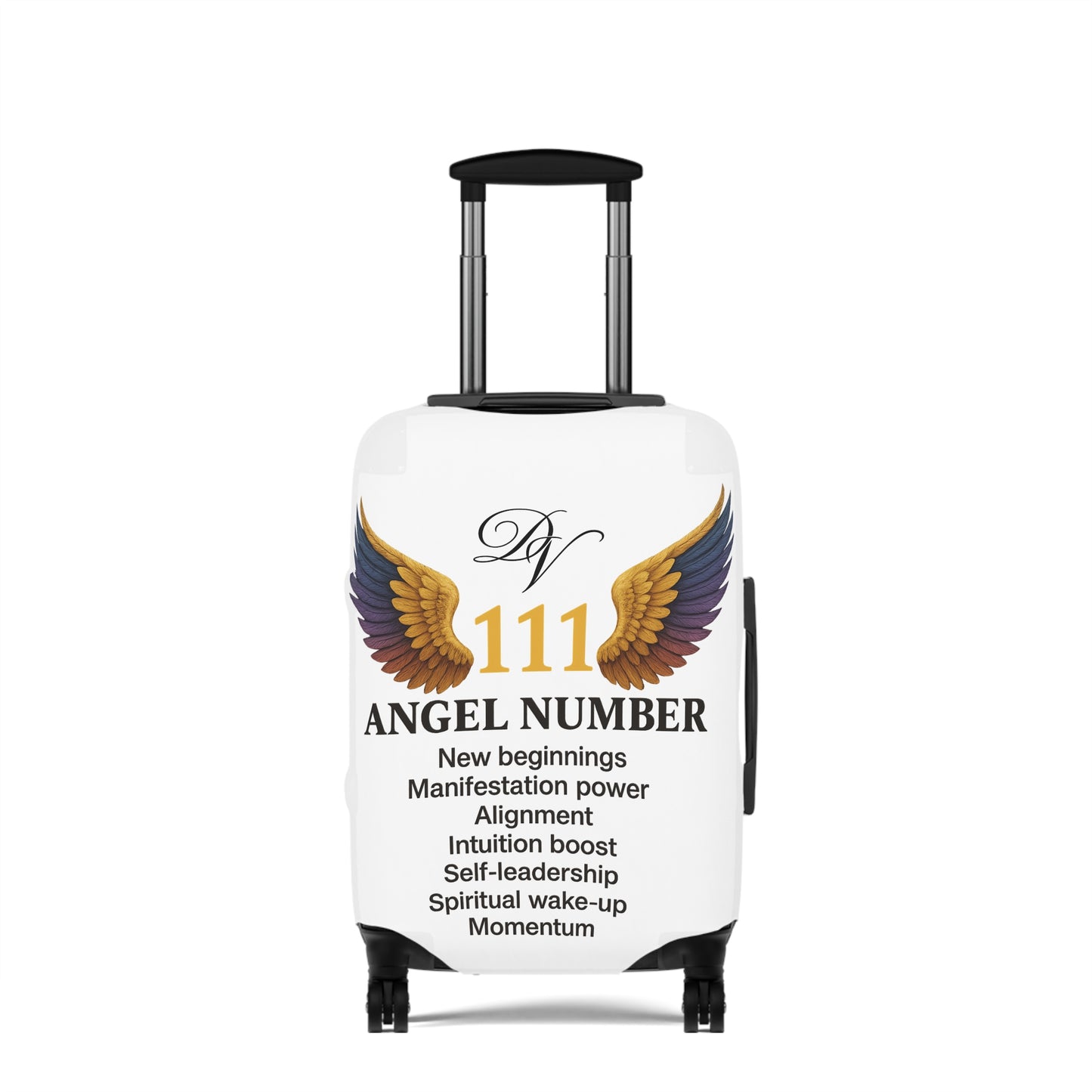 111 Angel Number Luggage Cover
