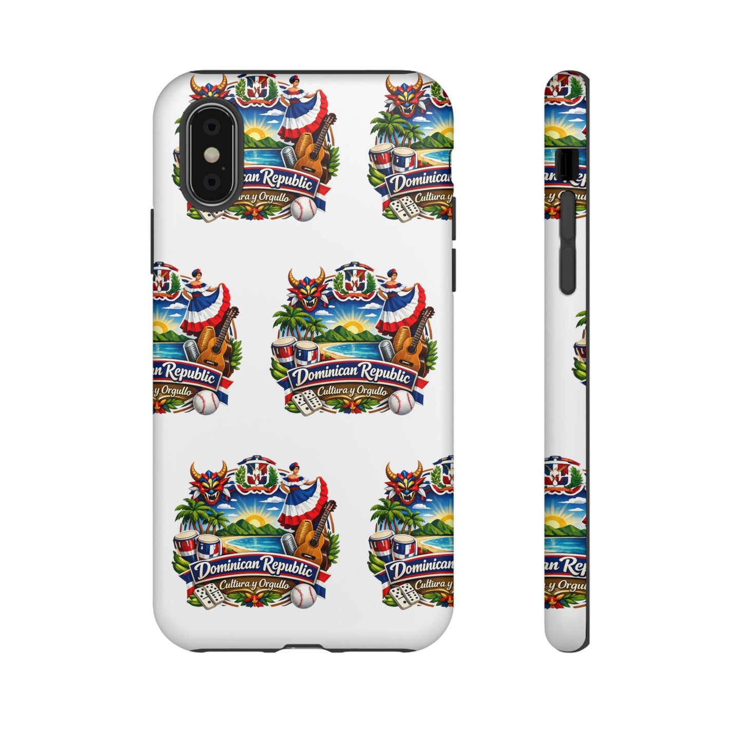 Dominican Republic Tropical Patriot Travel iPhone Cover
