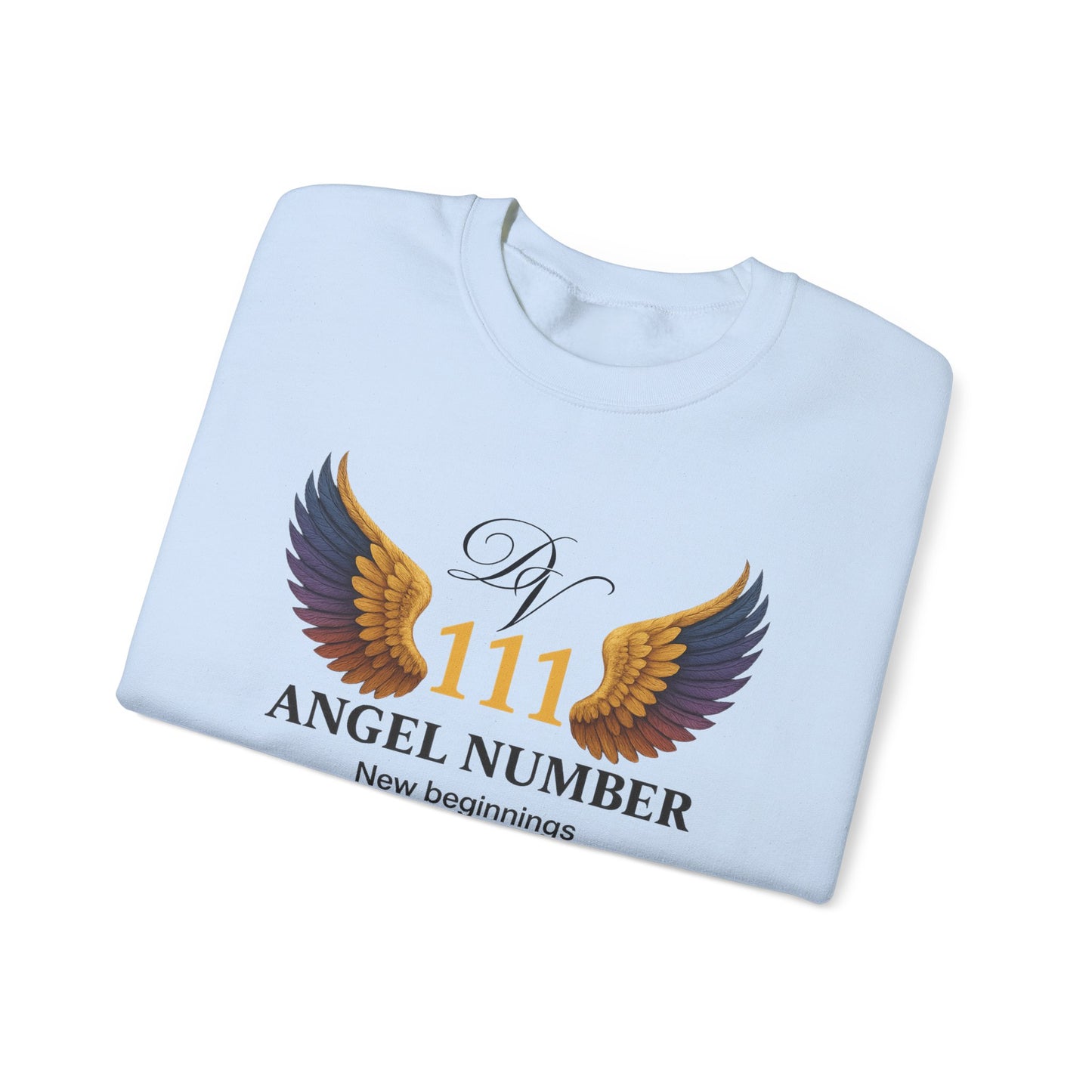Angel Number 111 Spiritual Awakening Crewneck Manifestation & Alignment
