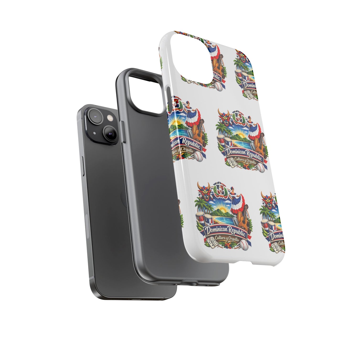 Dominican Republic Tropical Patriot Travel iPhone Cover