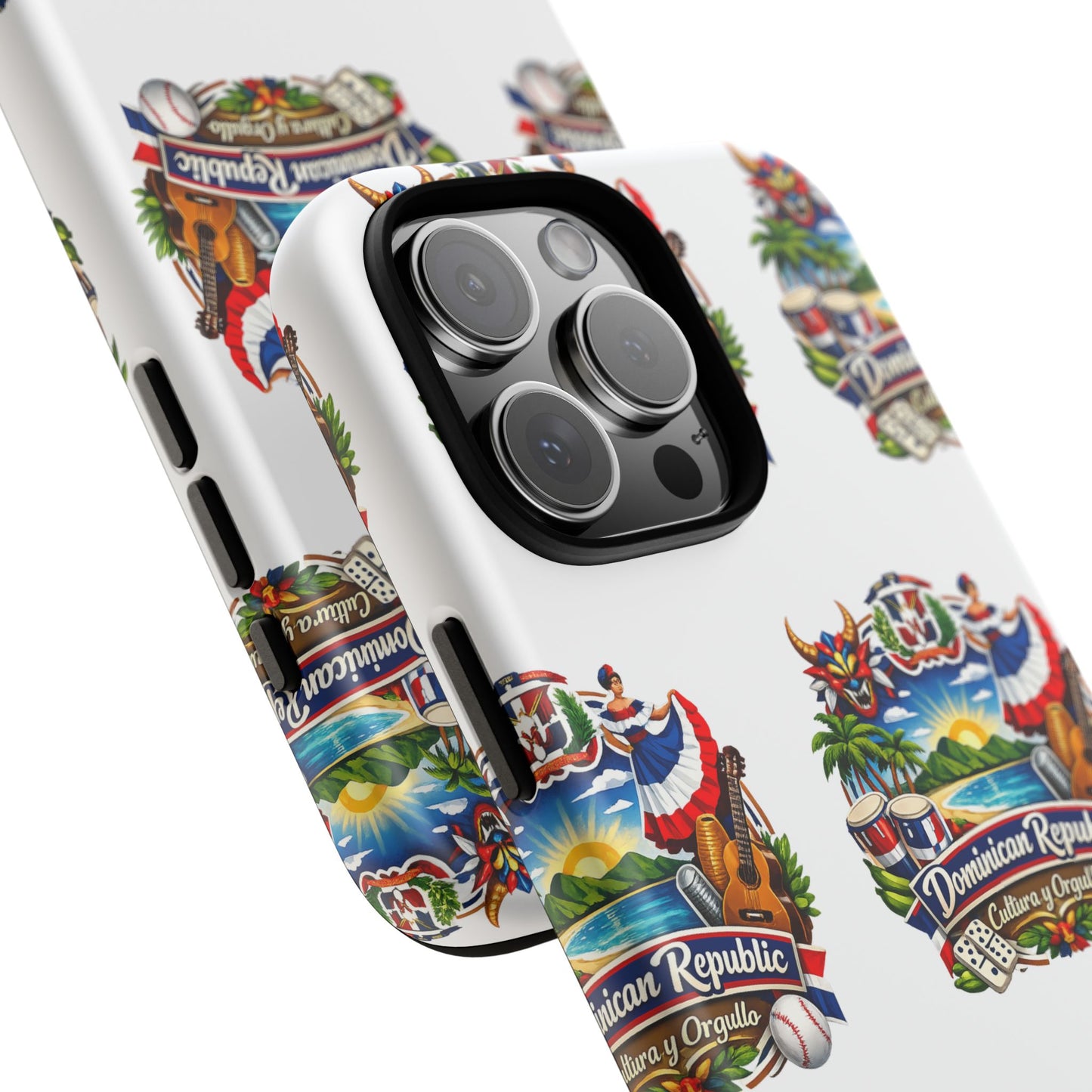 Dominican Republic Tropical Patriot Travel iPhone Cover