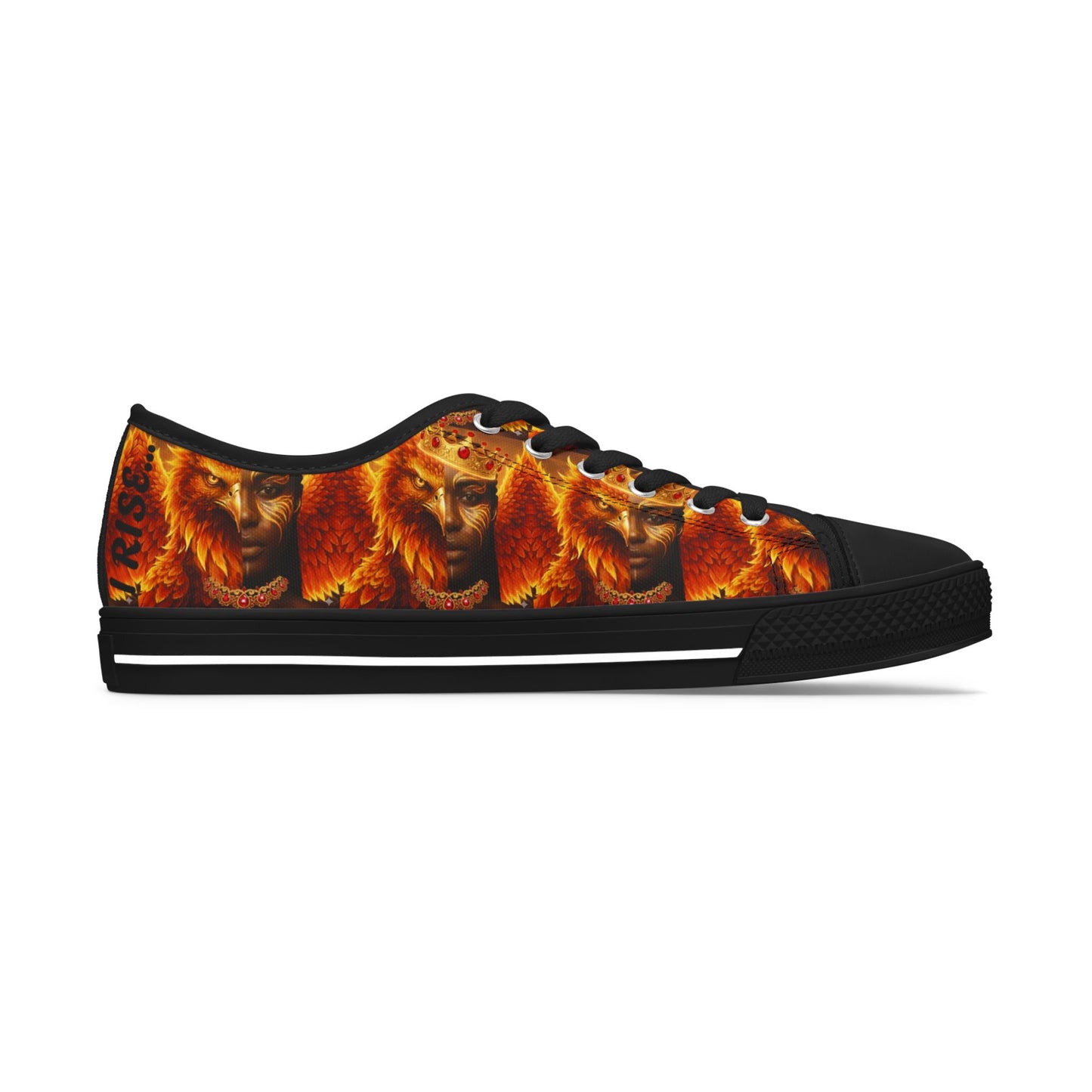DV Low Top Sneakers Phoenix Queen I Rise Women’s Canvas Shoes