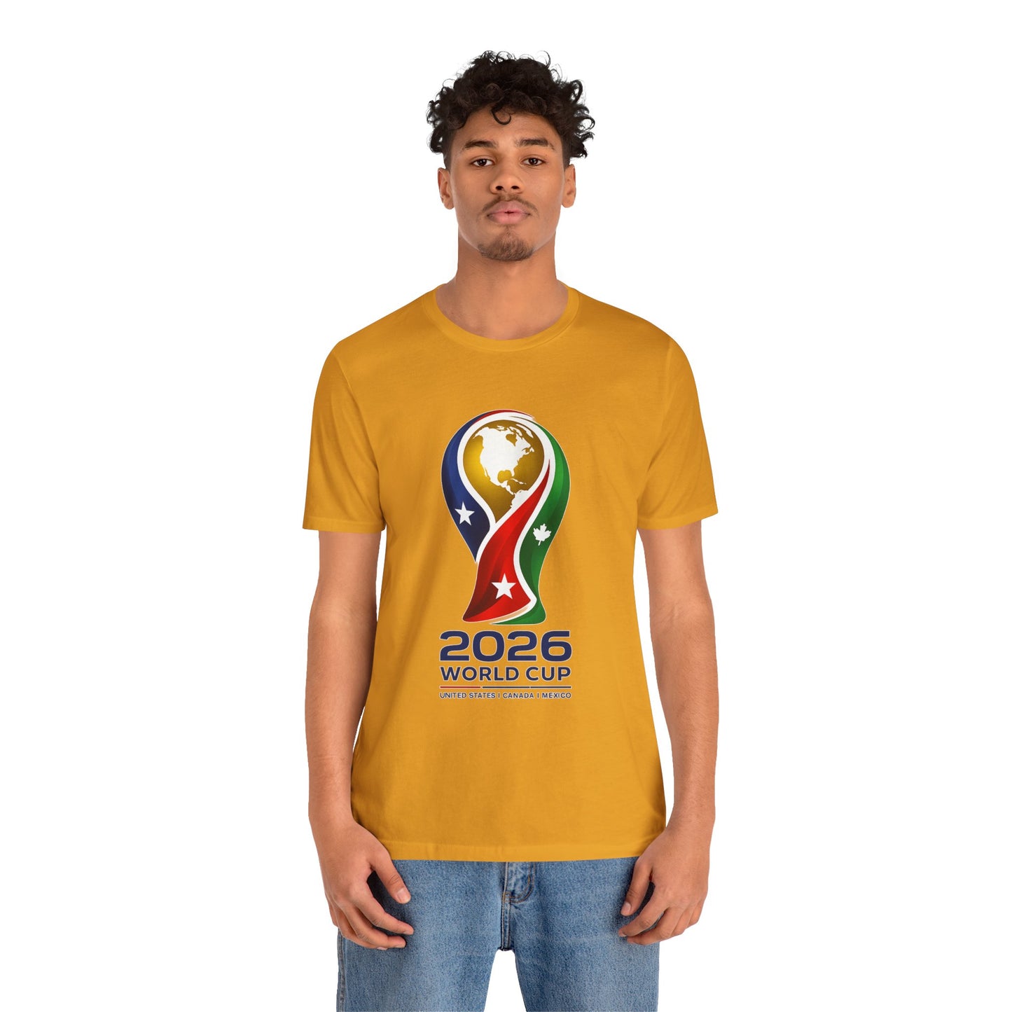 2026 World Cup Logo T‑Shirt – USA / Canada / Mexico Soccer Tee