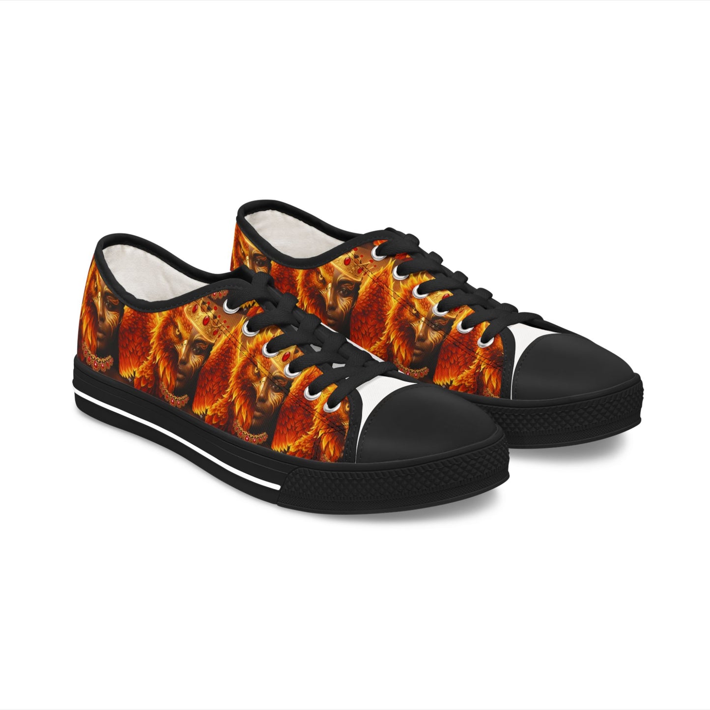 DV Low Top Sneakers Phoenix Queen I Rise Women’s Canvas Shoes
