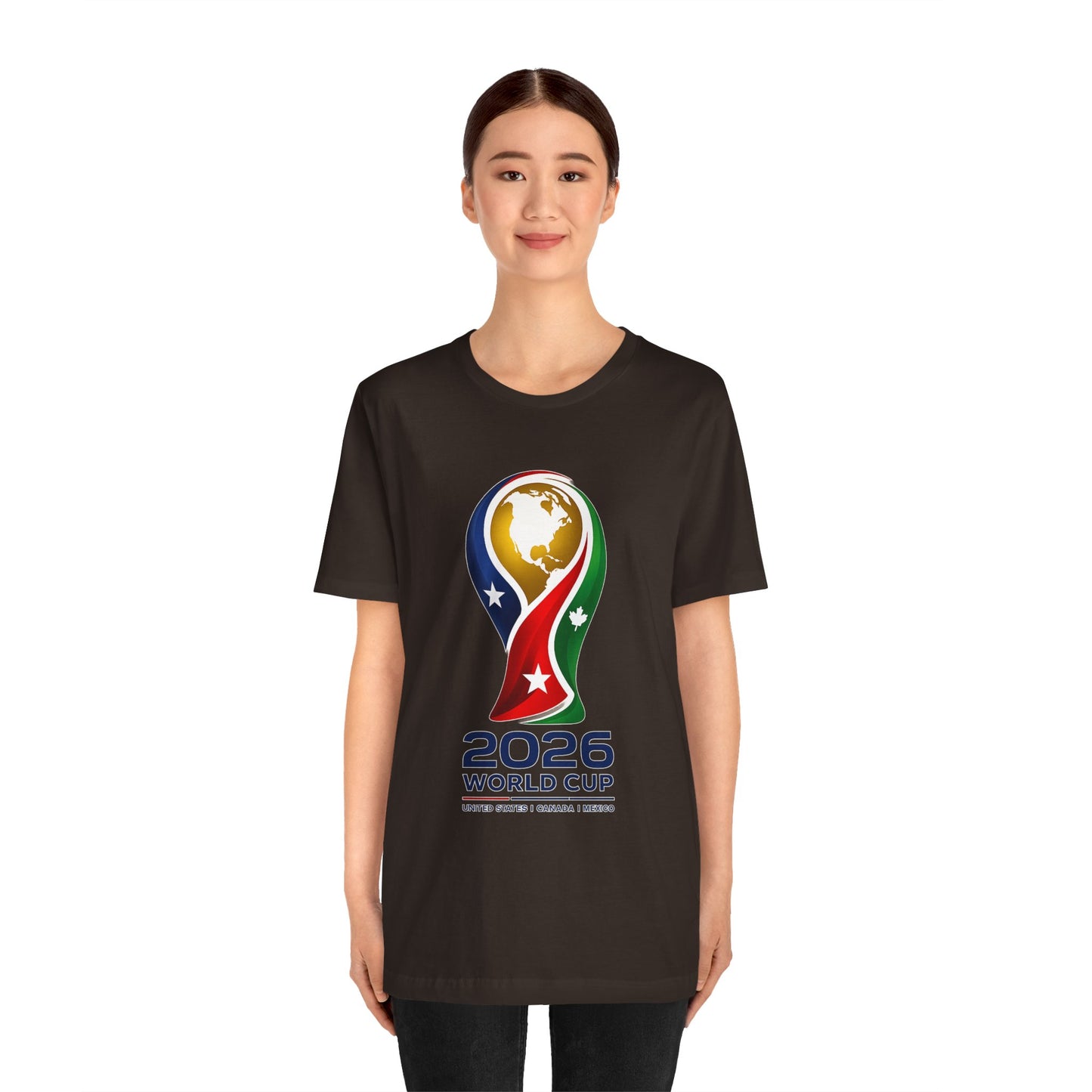 2026 World Cup Logo T‑Shirt – USA / Canada / Mexico Soccer Tee