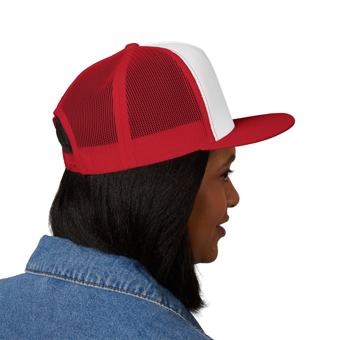 Dominican Republic Embroidered Vintage State Flag Trucker Cap