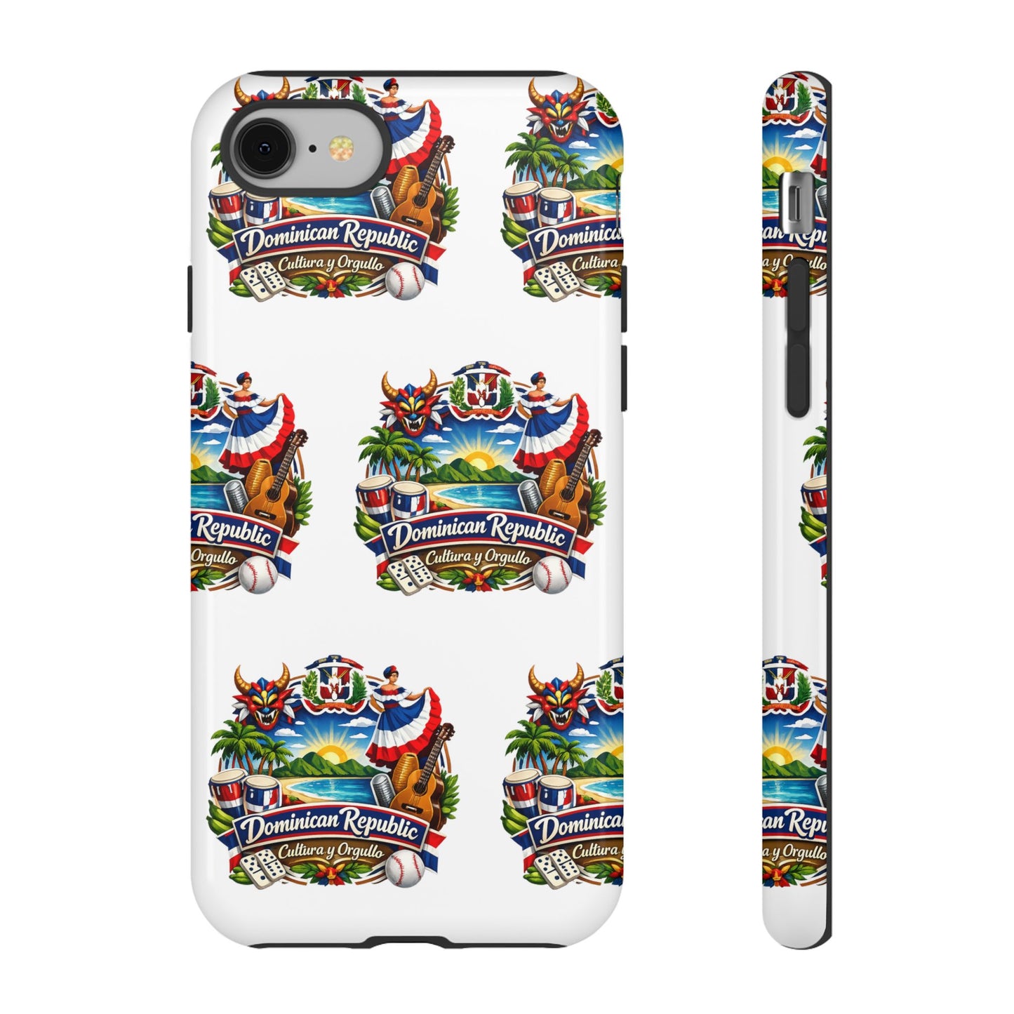 Dominican Republic Tropical Patriot Travel iPhone Cover