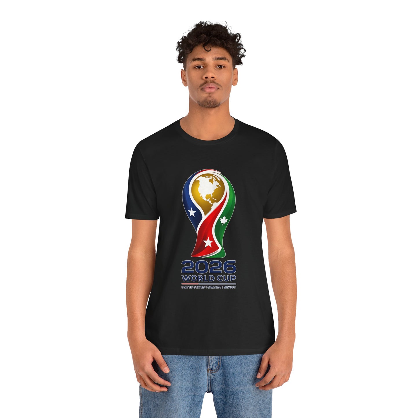 2026 World Cup Logo T‑Shirt – USA / Canada / Mexico Soccer Tee
