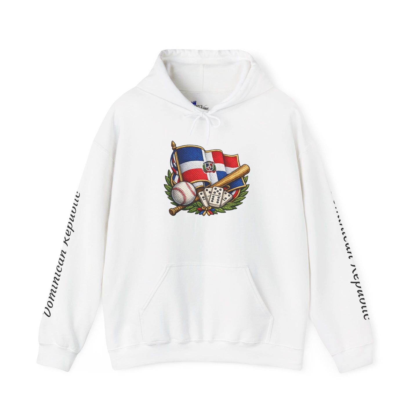 Dominican Republic Flag Hoodie Pullover