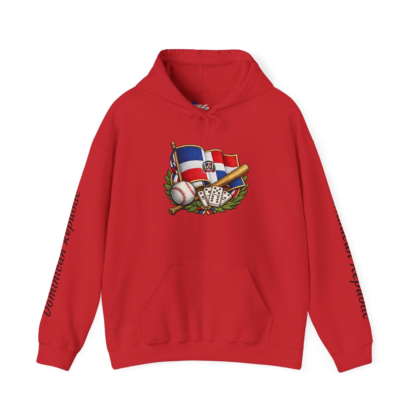 Dominican Republic Flag Hoodie Pullover