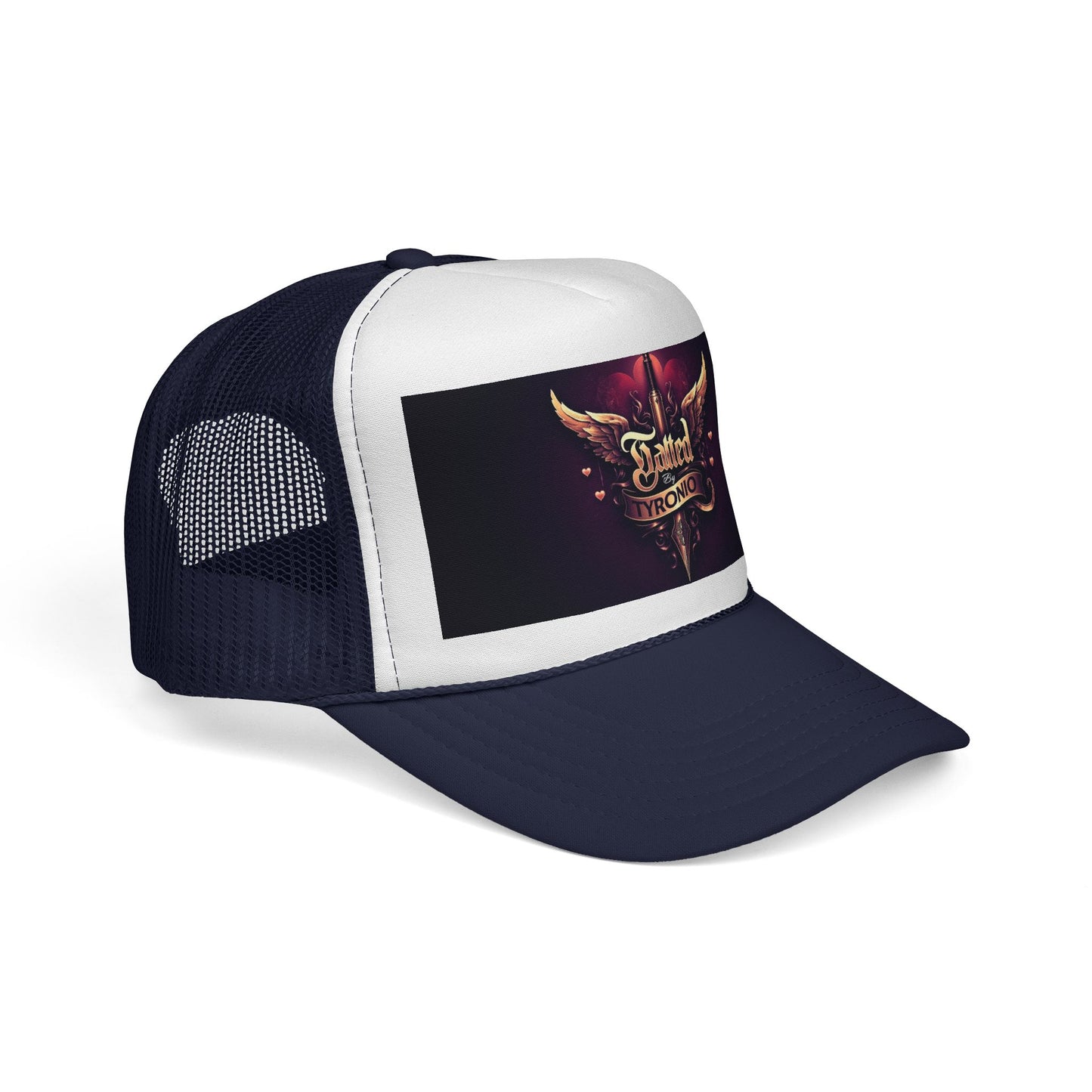 Tatted By Tyronio Winged Crest Trucker Cap