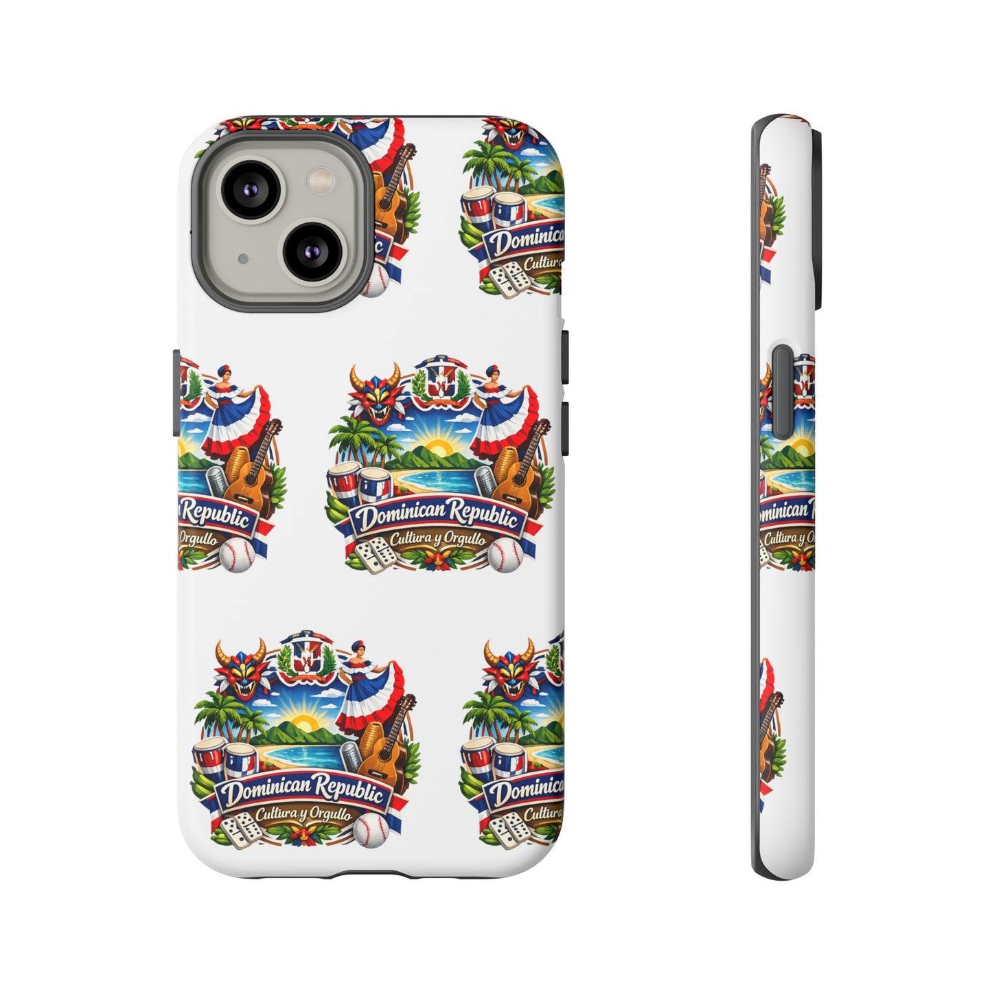 Dominican Republic Tropical Patriot Travel iPhone Cover
