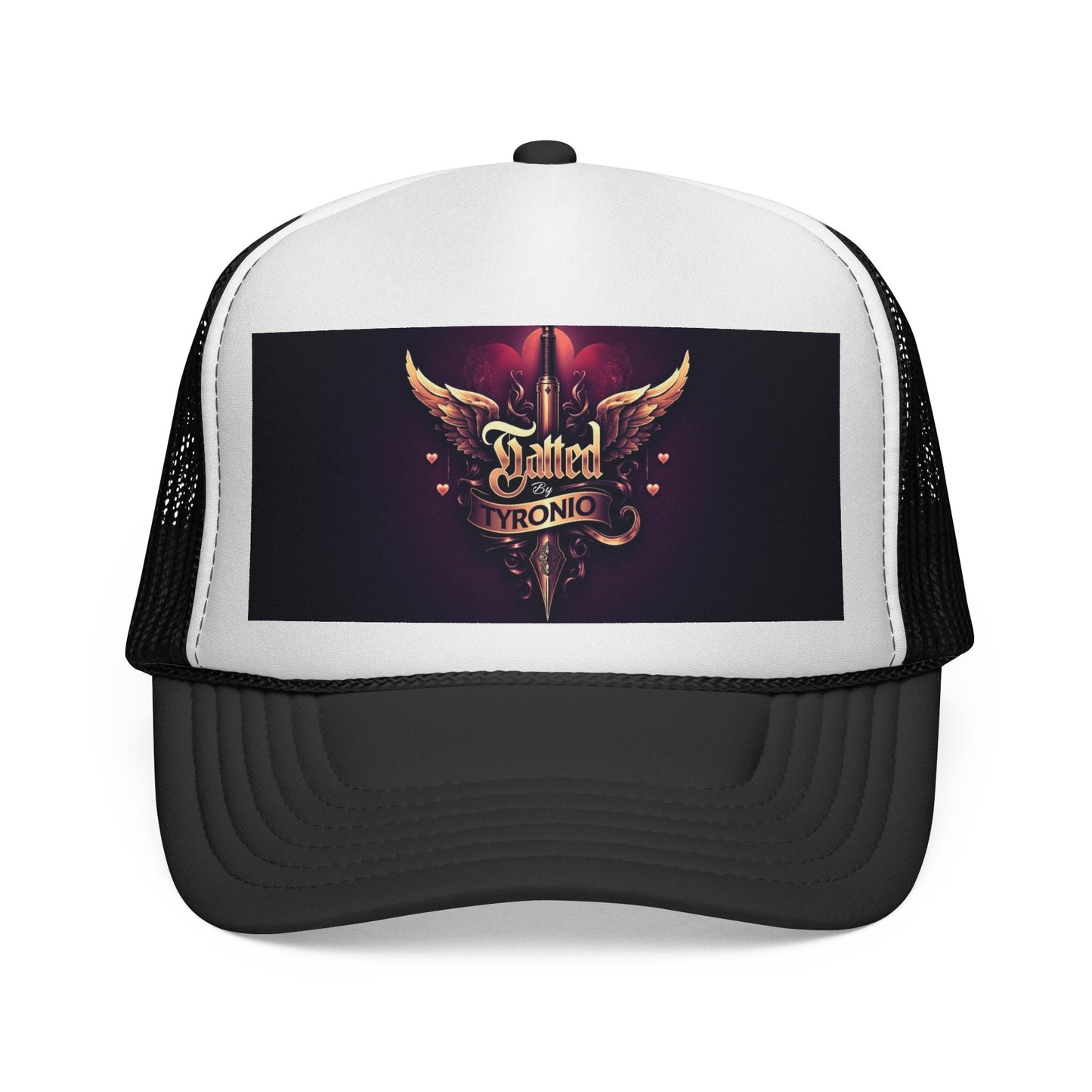 Tatted By Tyronio Winged Crest Trucker Cap