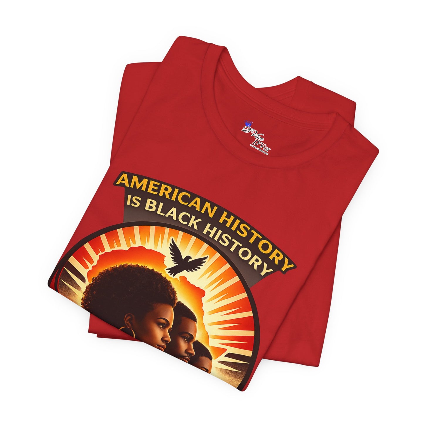 History Tee — "American History Is Black History" Graphic T-Shirt