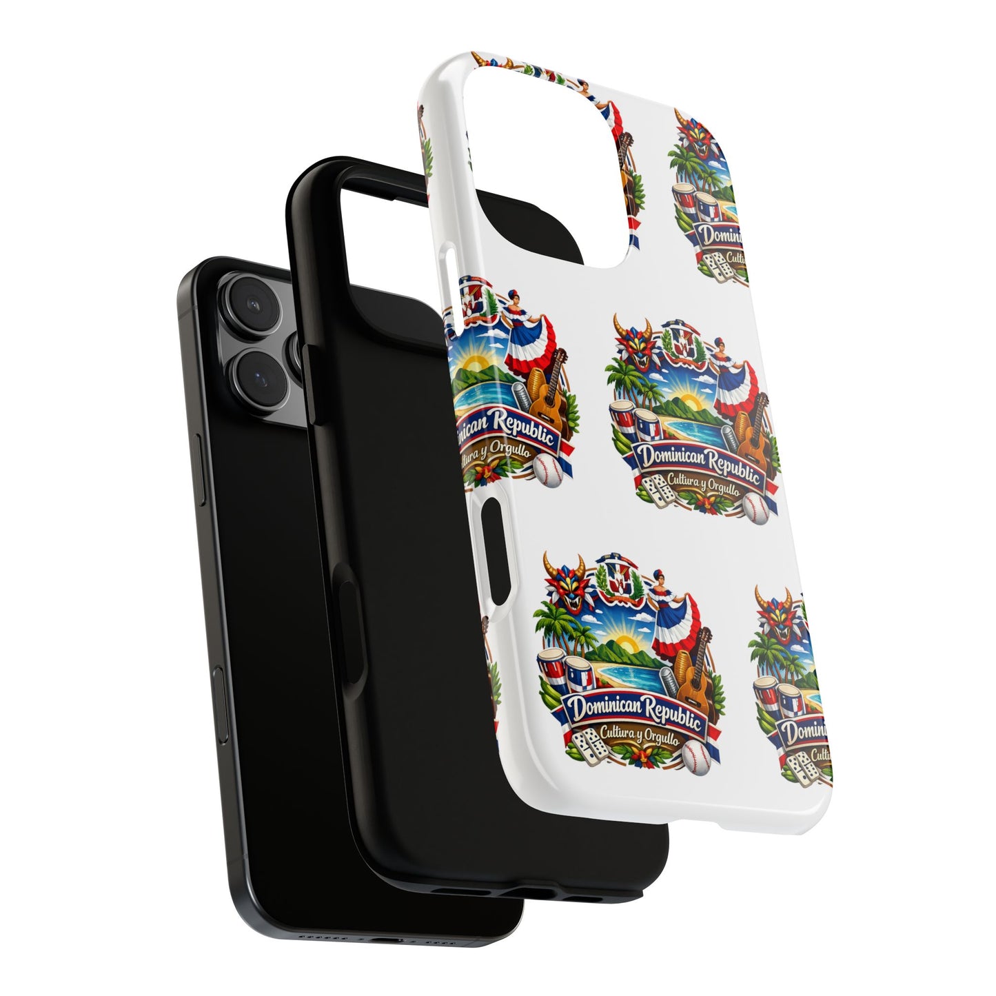 Dominican Republic Tropical Patriot Travel iPhone Cover
