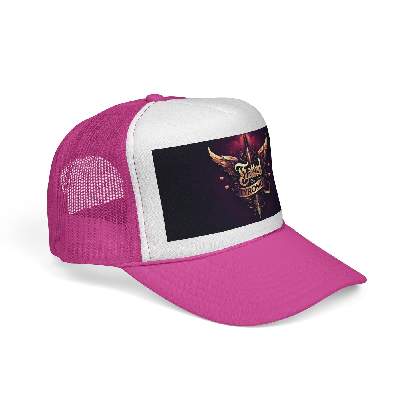 Tatted By Tyronio Winged Crest Trucker Cap