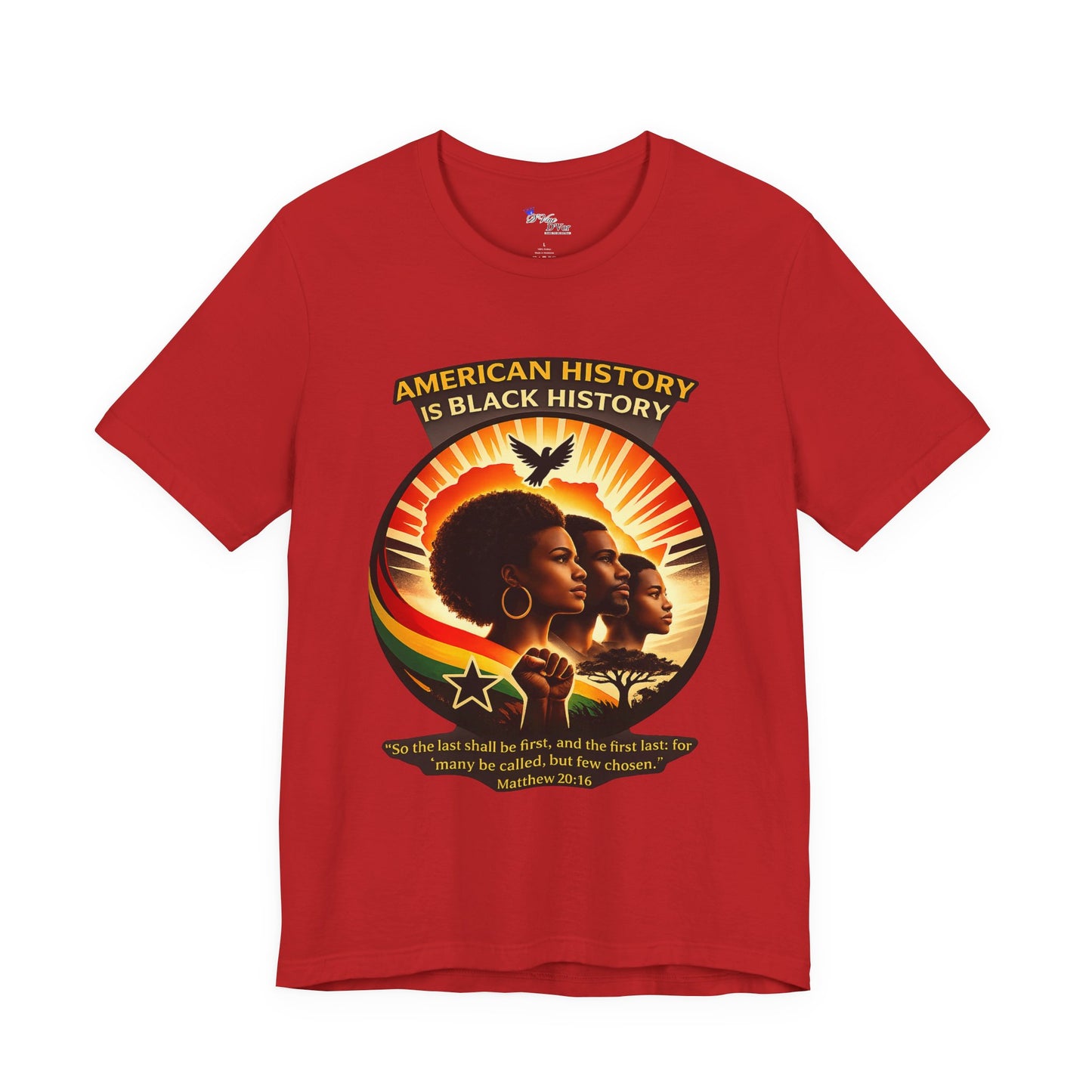 History Tee — "American History Is Black History" Graphic T-Shirt
